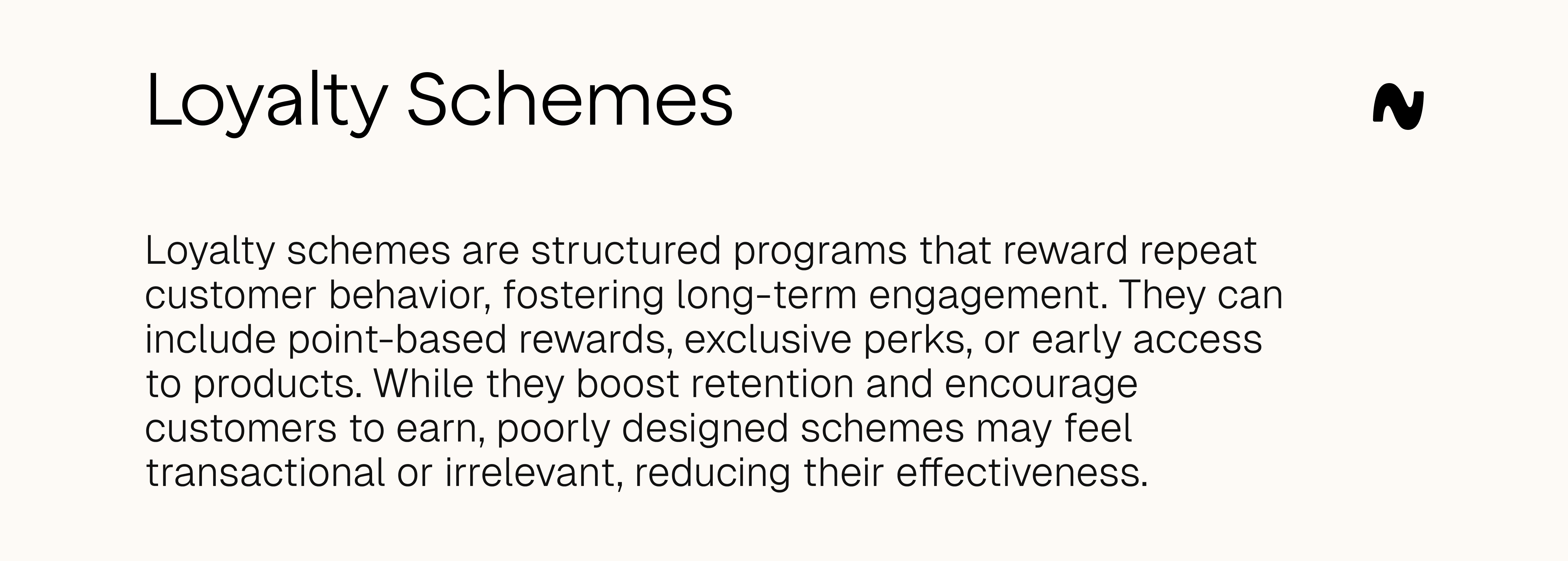 Loyalty schemes definition