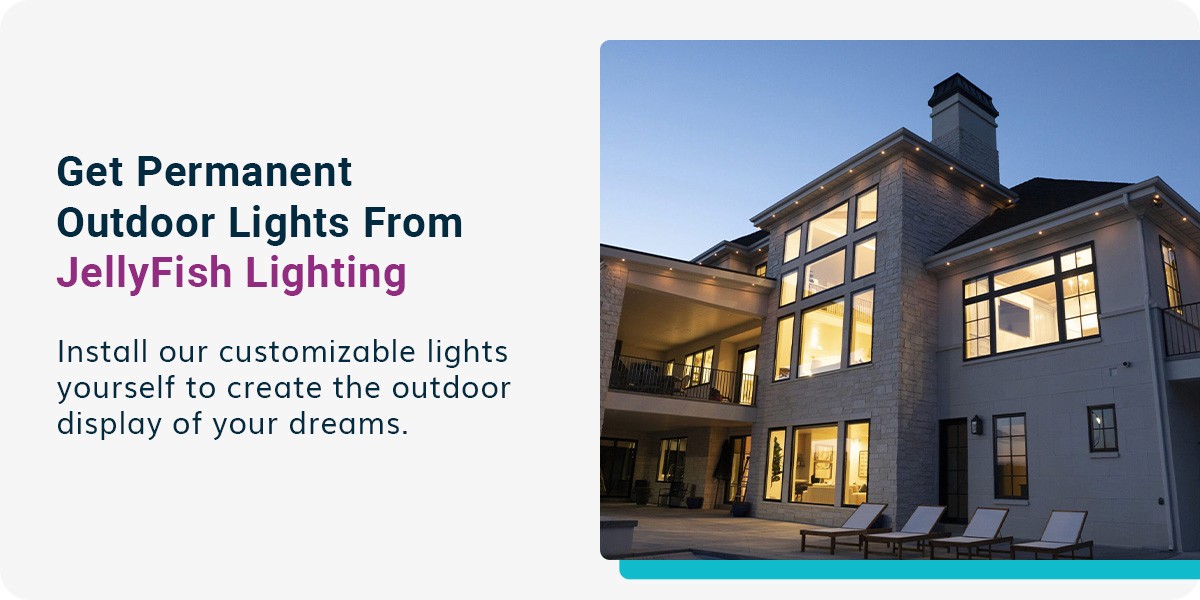 Get Permanent Outdoor Lights From JellyFish Lighting