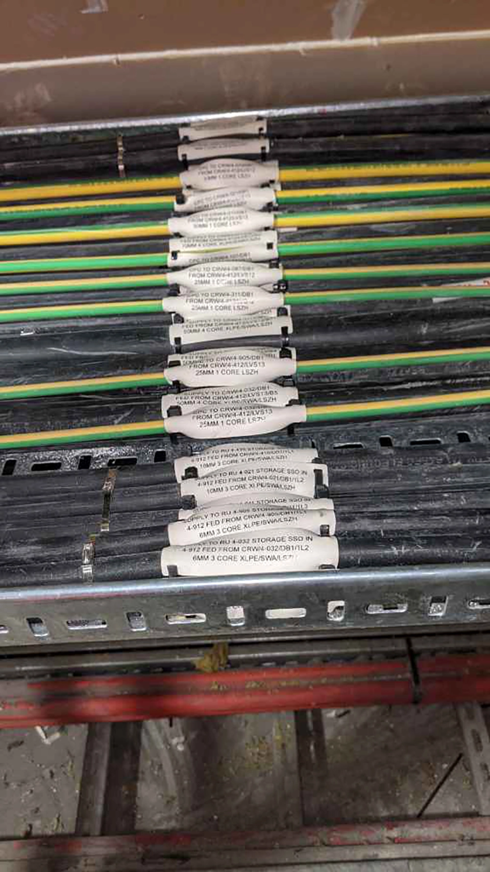 An electrical rail project completed by DPH 