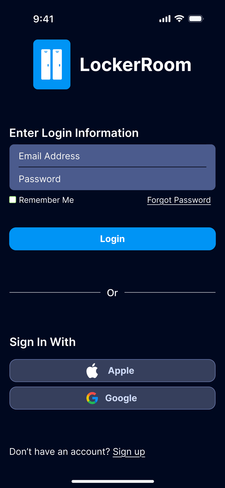screen - onboarding