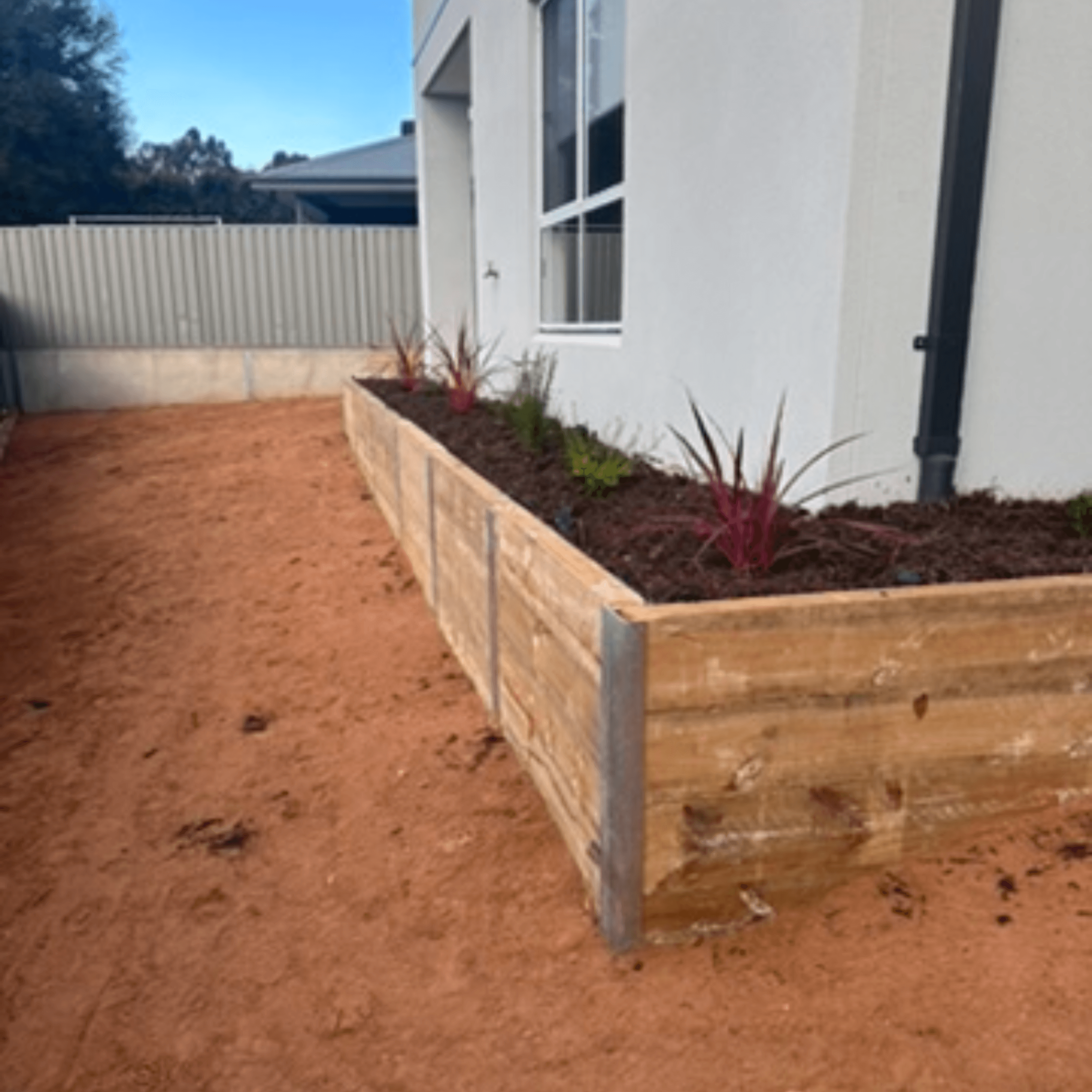 Retaining wall - Ballarat