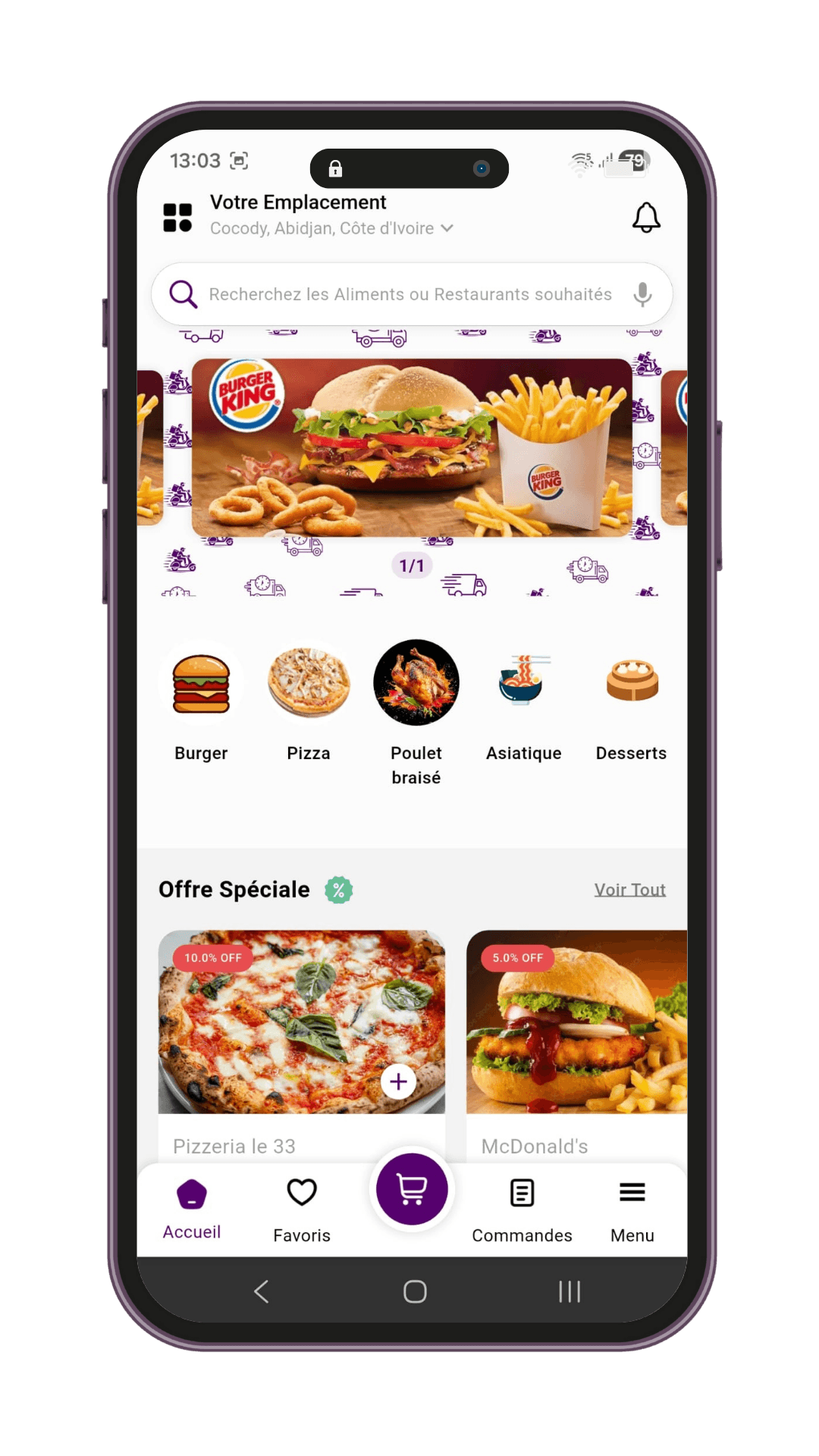 Mobail phone with hand 