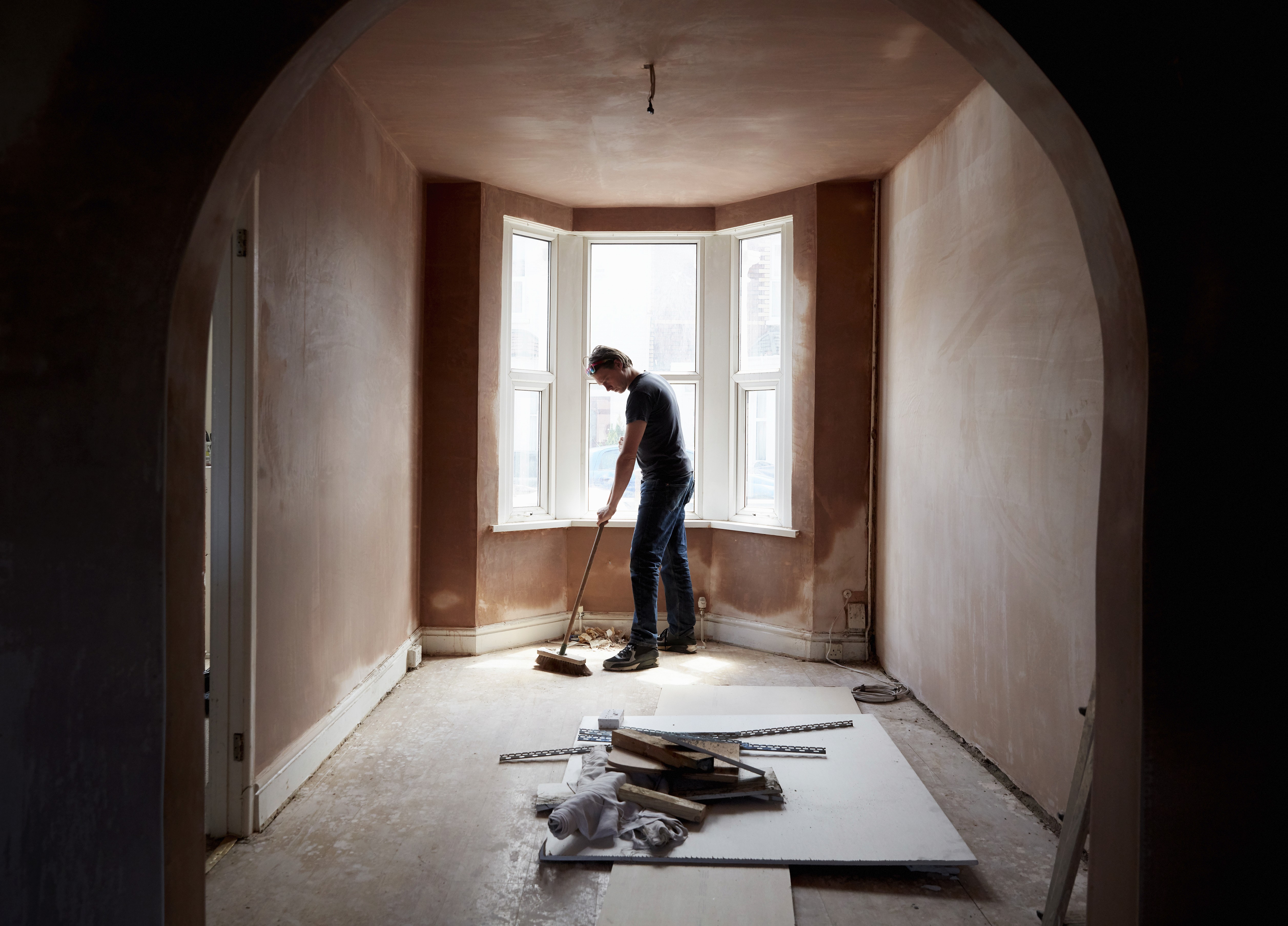 A calculator ontop a table