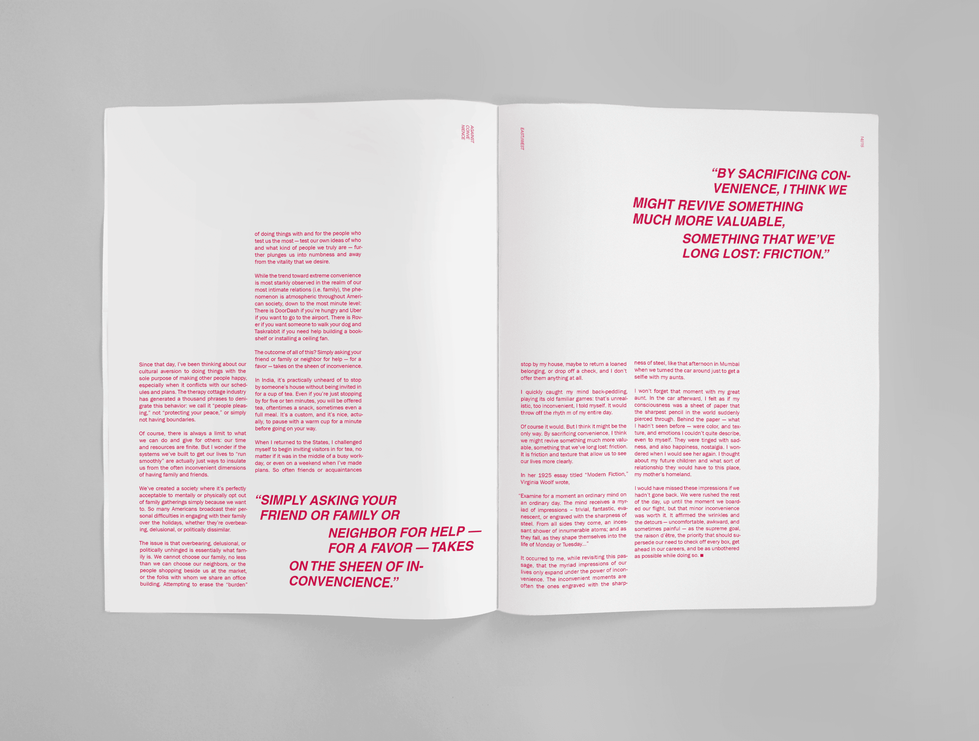 Second spread