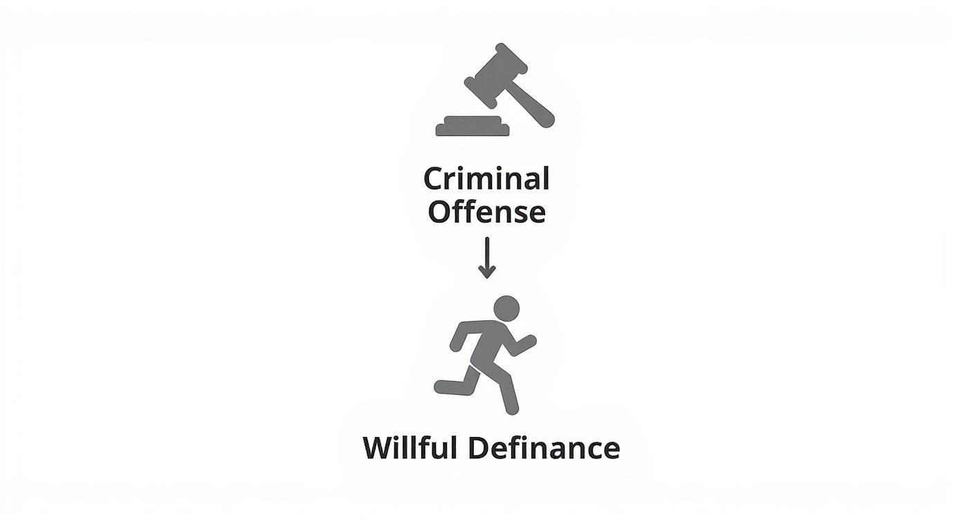 Infographic about what is fleeing and eluding