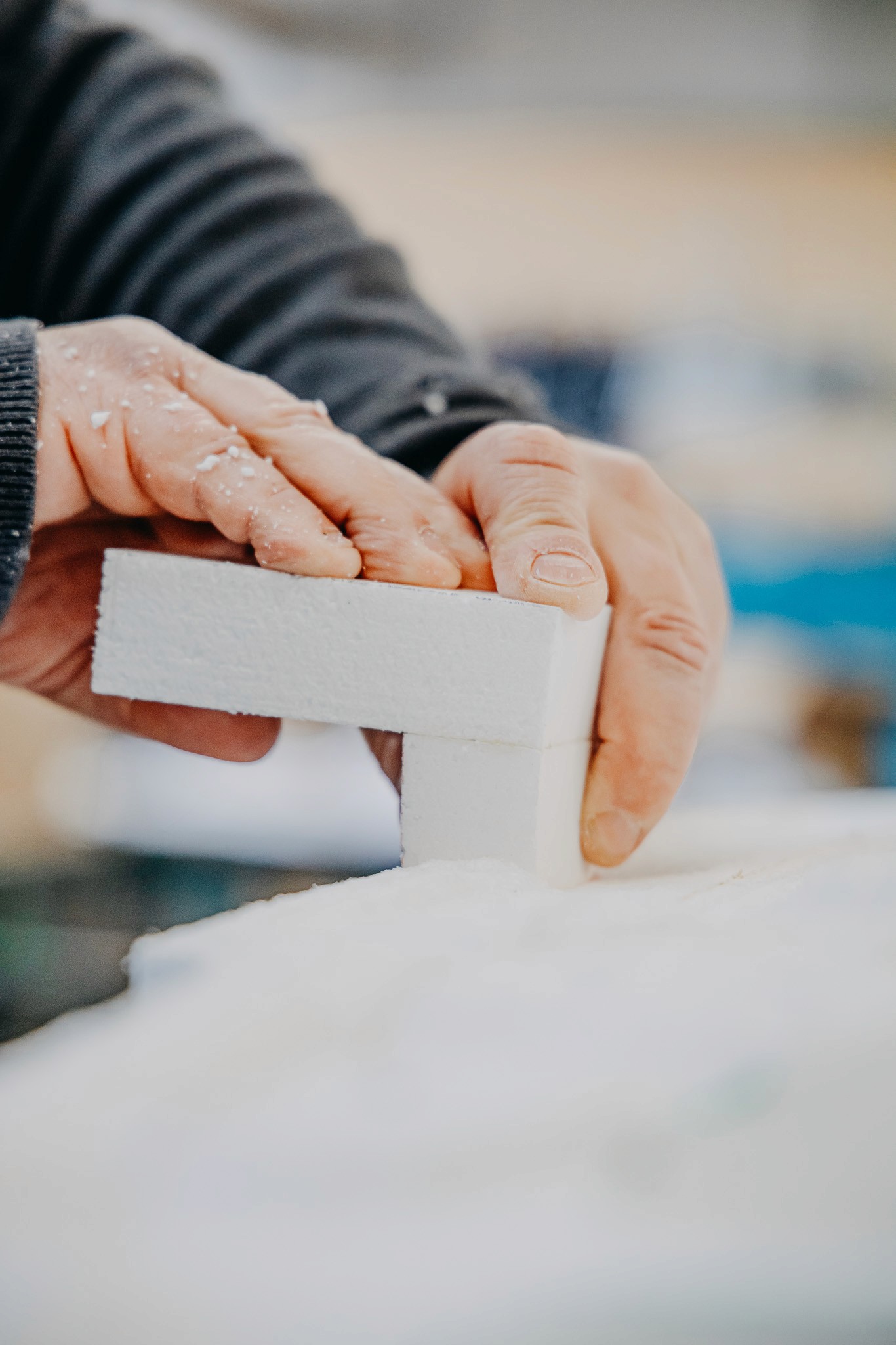 Assemblage de polystyrène via le service de Savoire-Faire par un membre de MDM