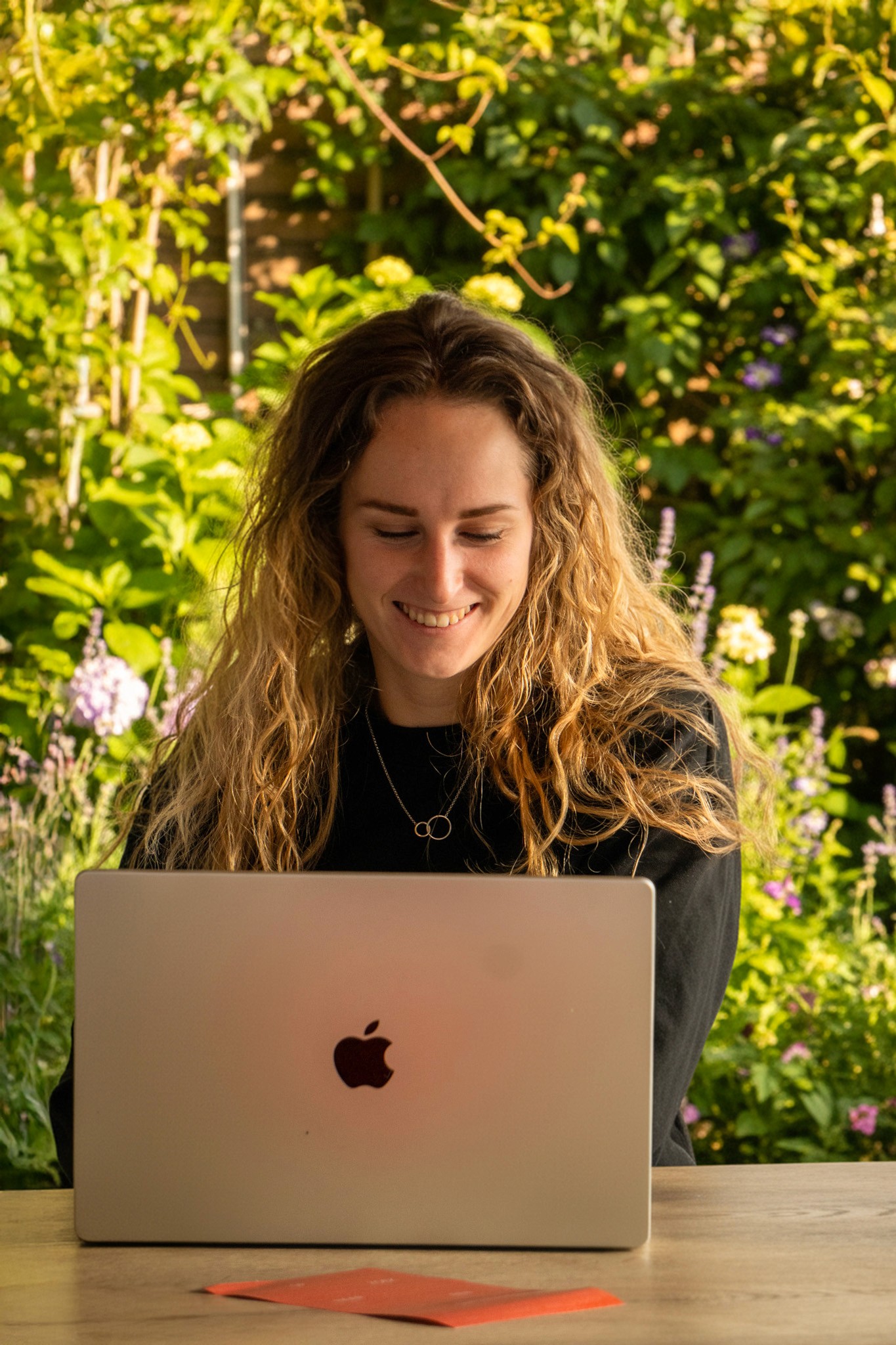 Portrait of portfolio creator – front view