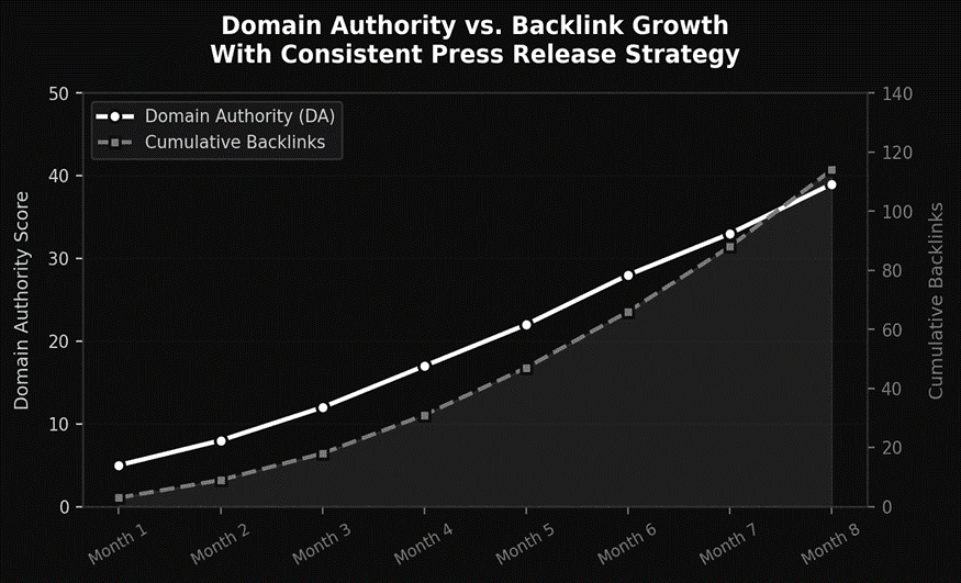 Domain authority vs backlink growth