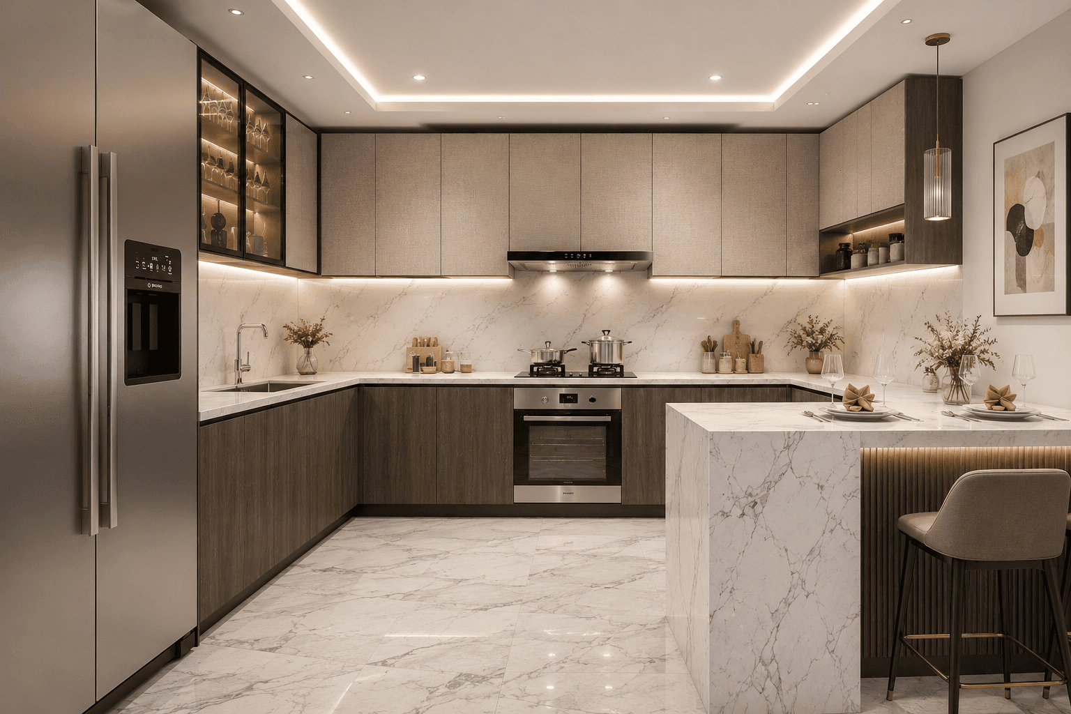 Two-Tone Textured Laminate