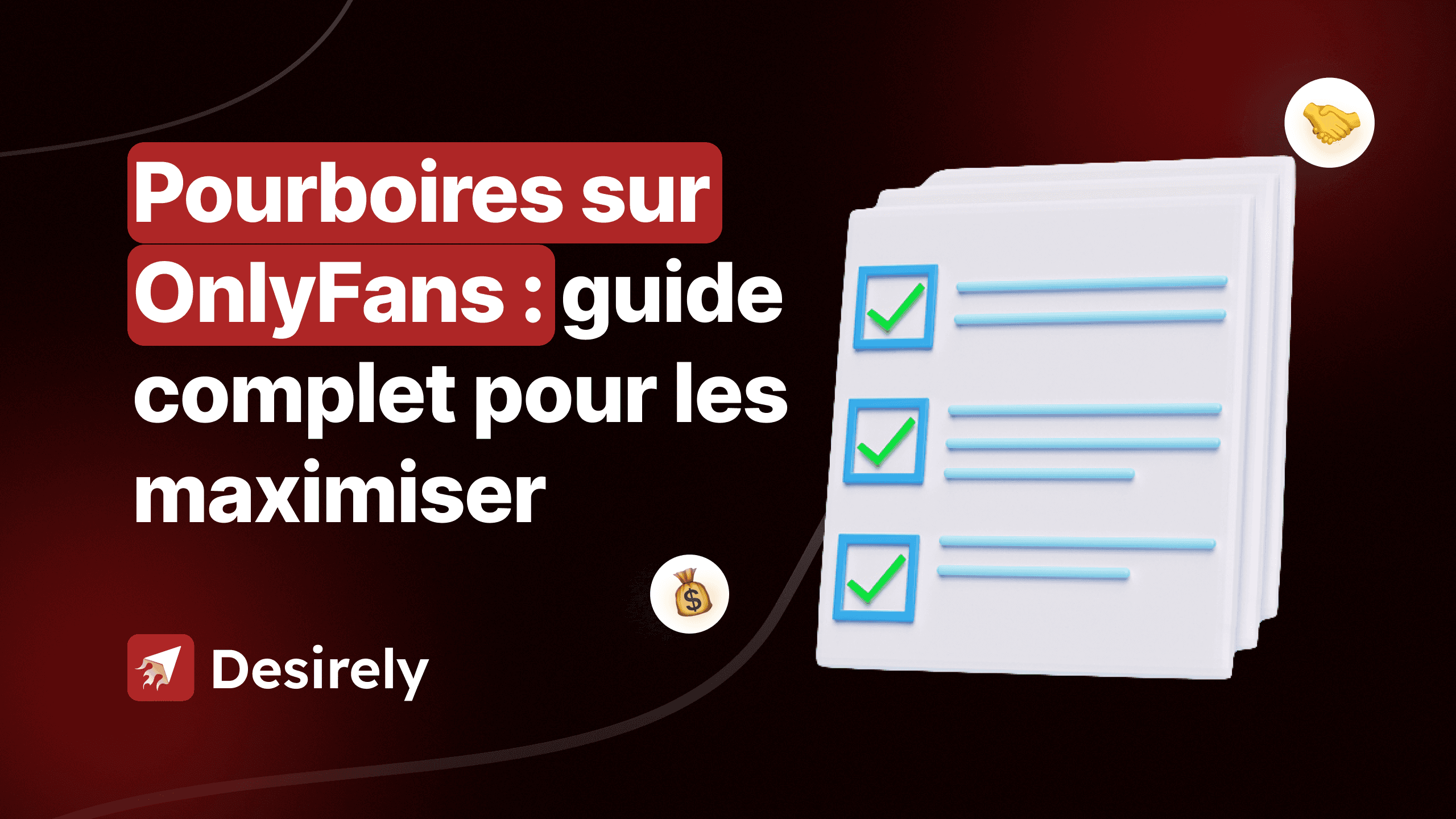 Pourboires sur OnlyFans