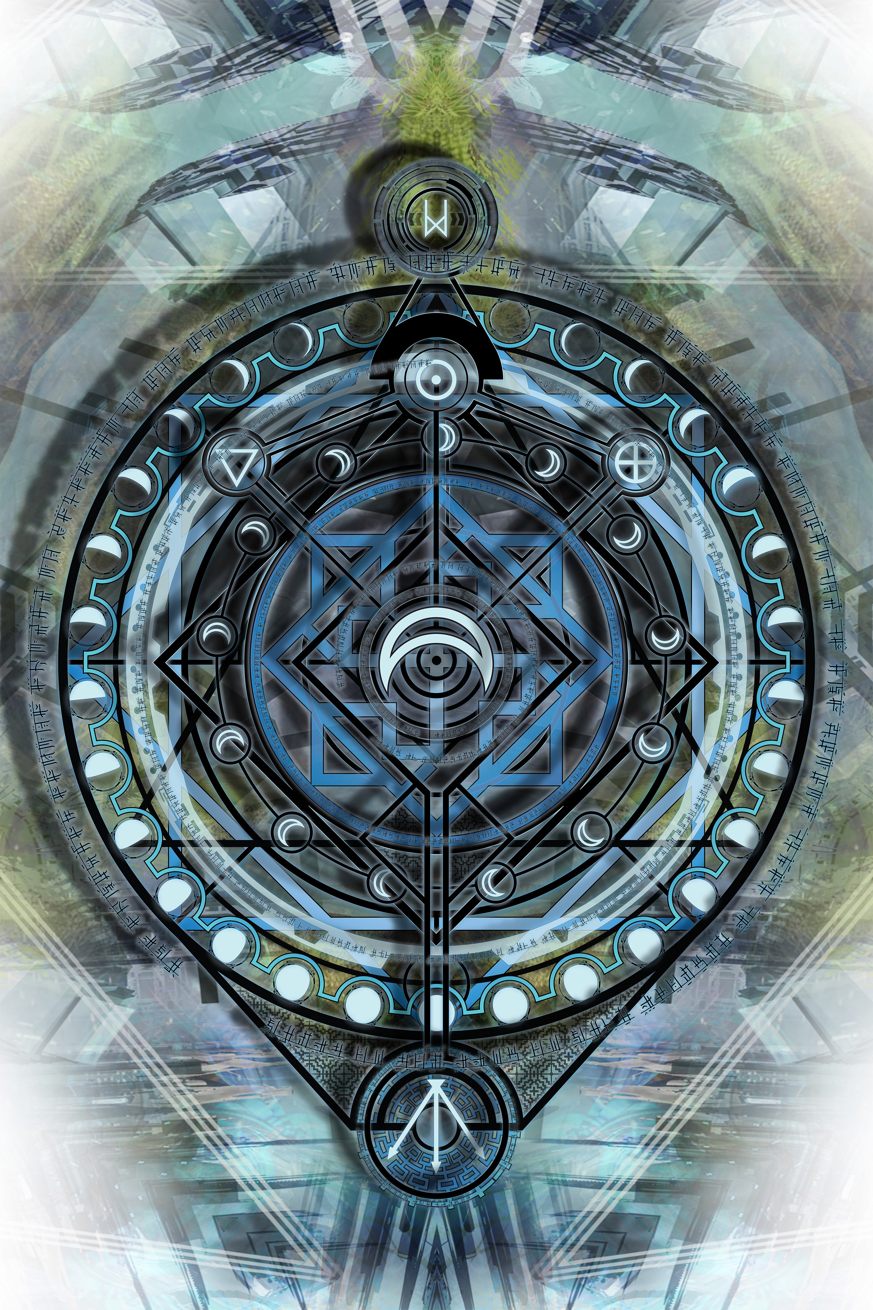 Exhalted Feminine Sigil by Anthony West