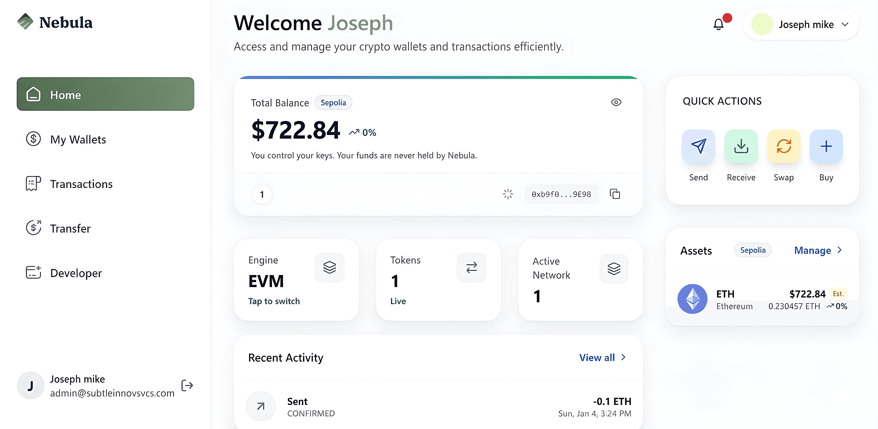 An image of Dreelio's dashboard