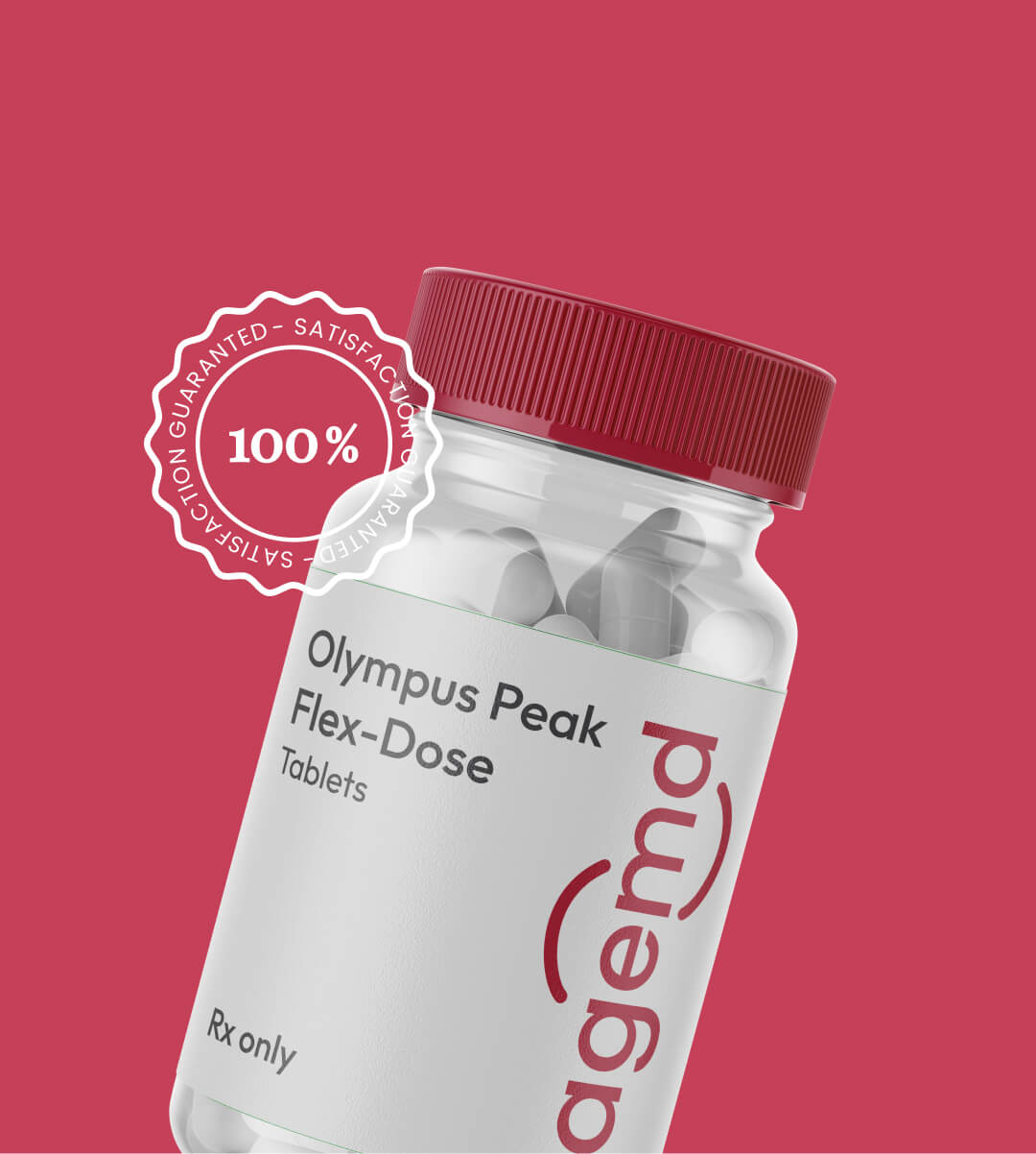 Olympus peak flex-dose tablets container