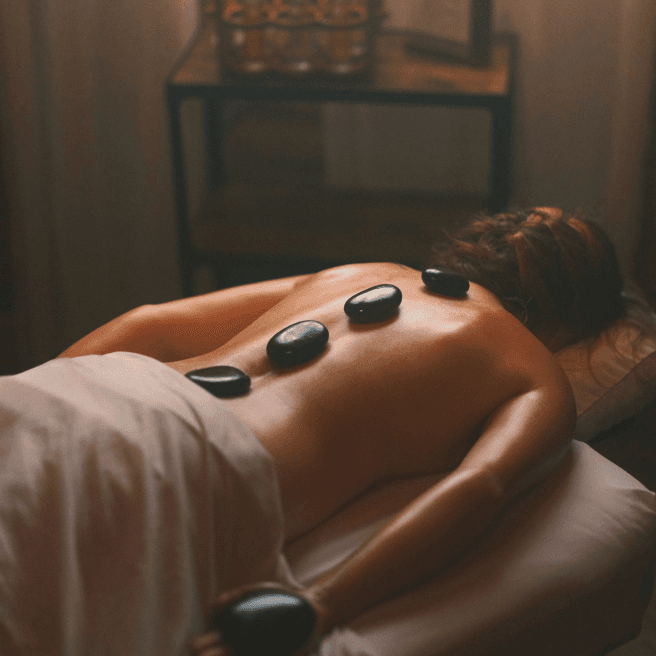 Therapeutic massage ritual at Levansha Sandton