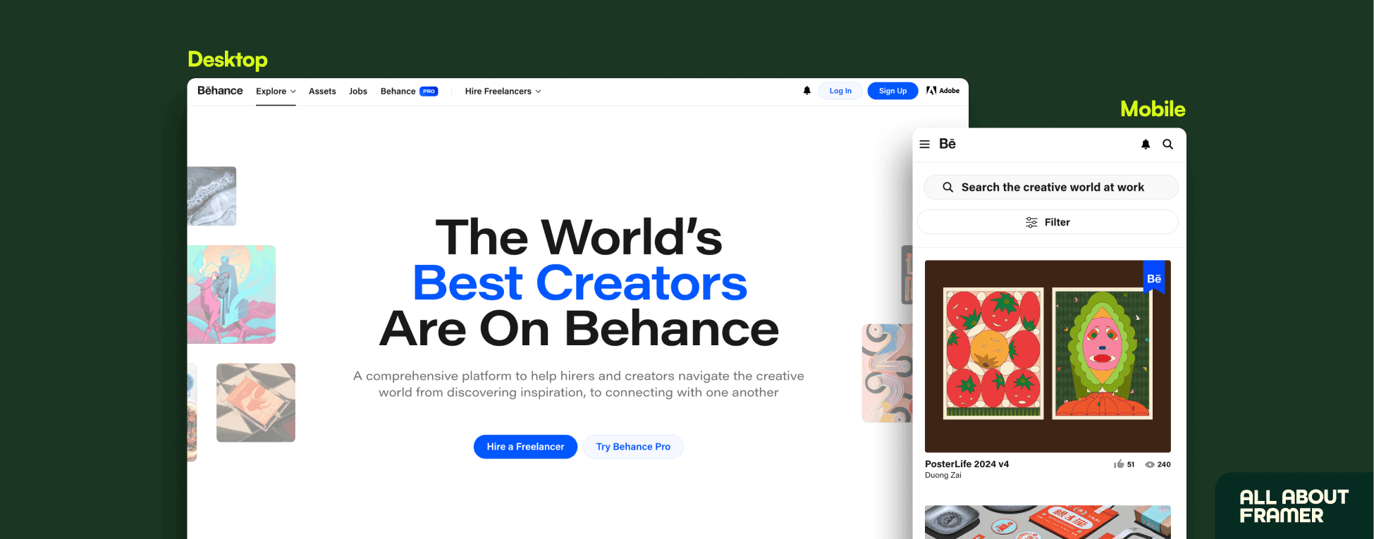 Responsive design for hero sections