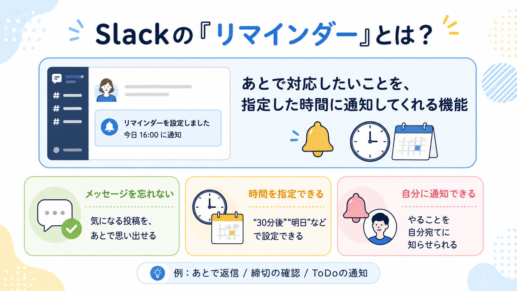 リマインダーとは？