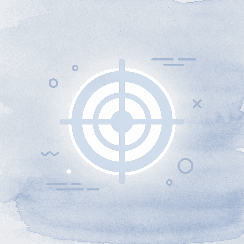 Target icon representing precision in scalping strategy - Scalping Futures