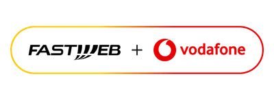 Logo Fastweb + Vodafone