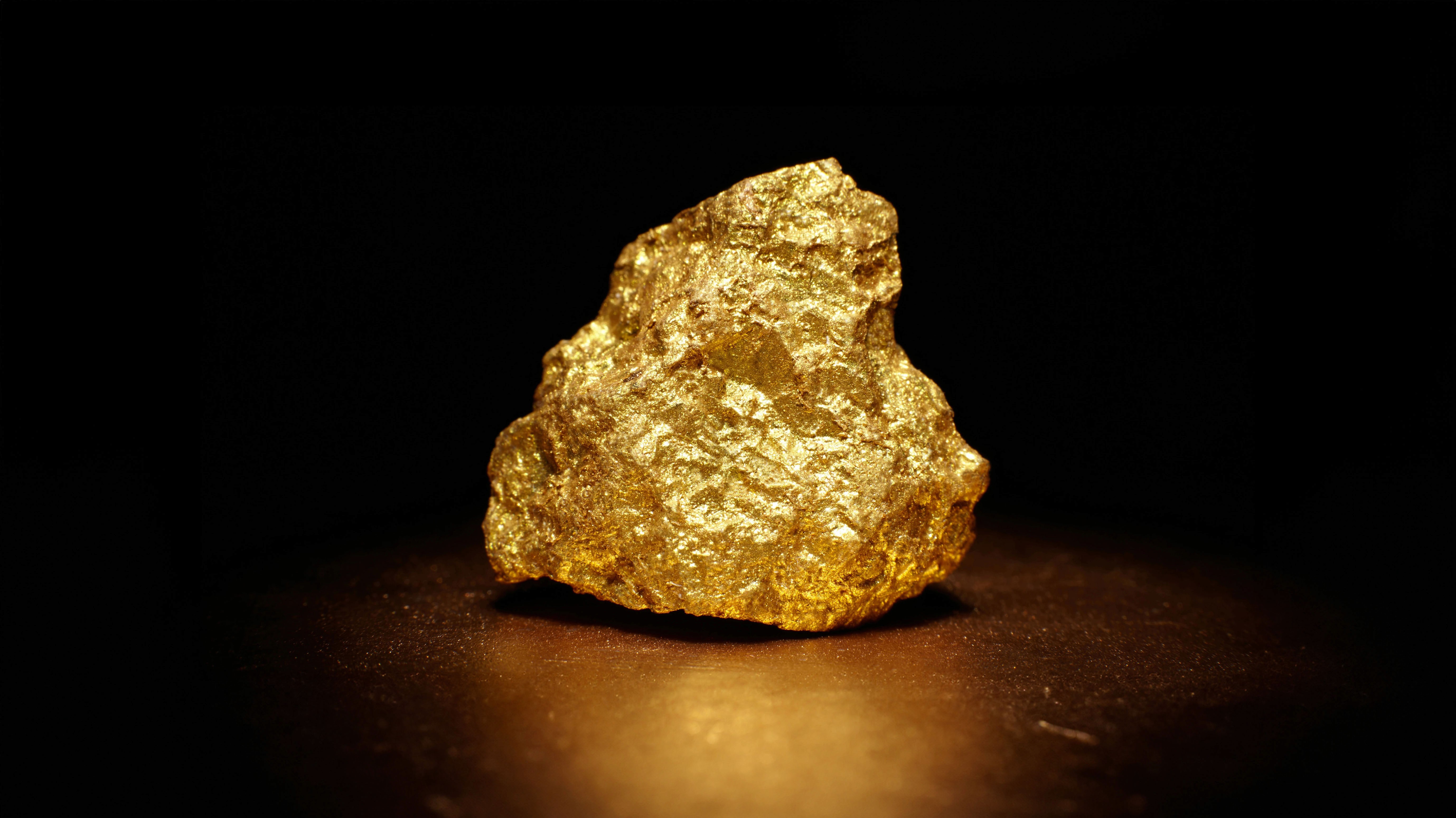 Golden stone