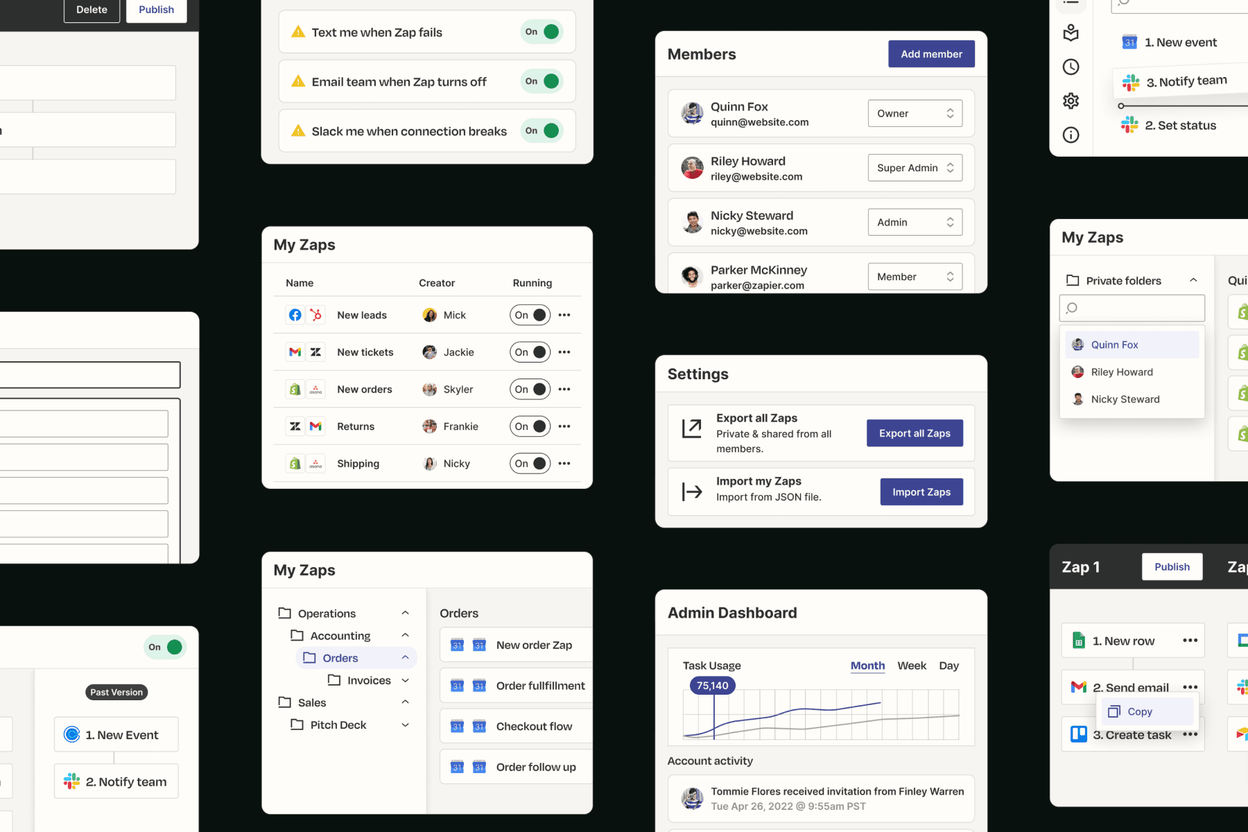 trees on forest with sun rays