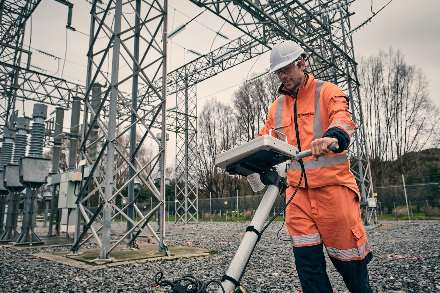 GPR on substation