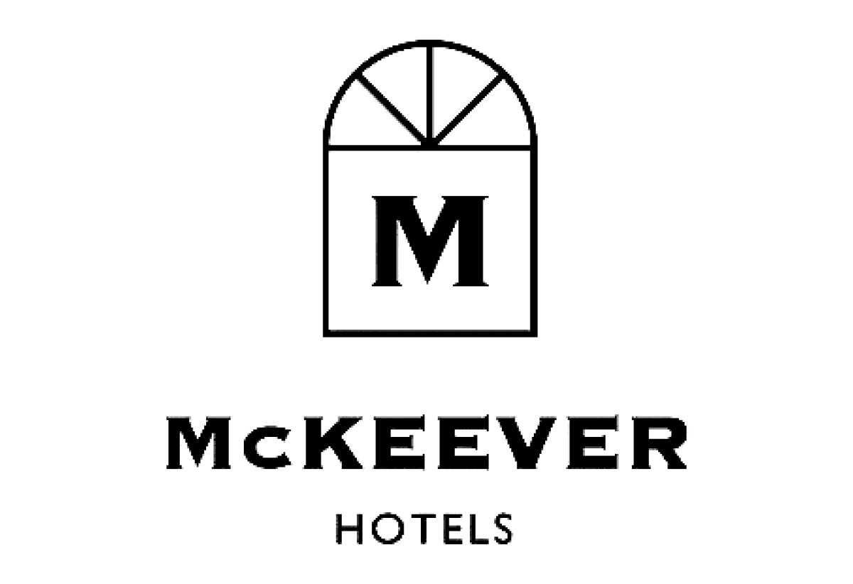 McKeever Hotels logo, hospitality partner of Carefree charity
