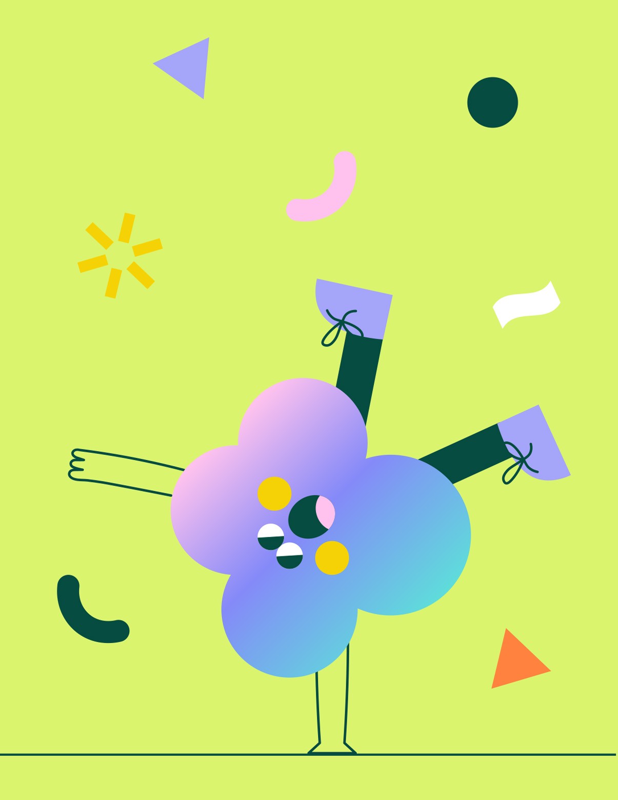 illustration brand mascot for speech therapist