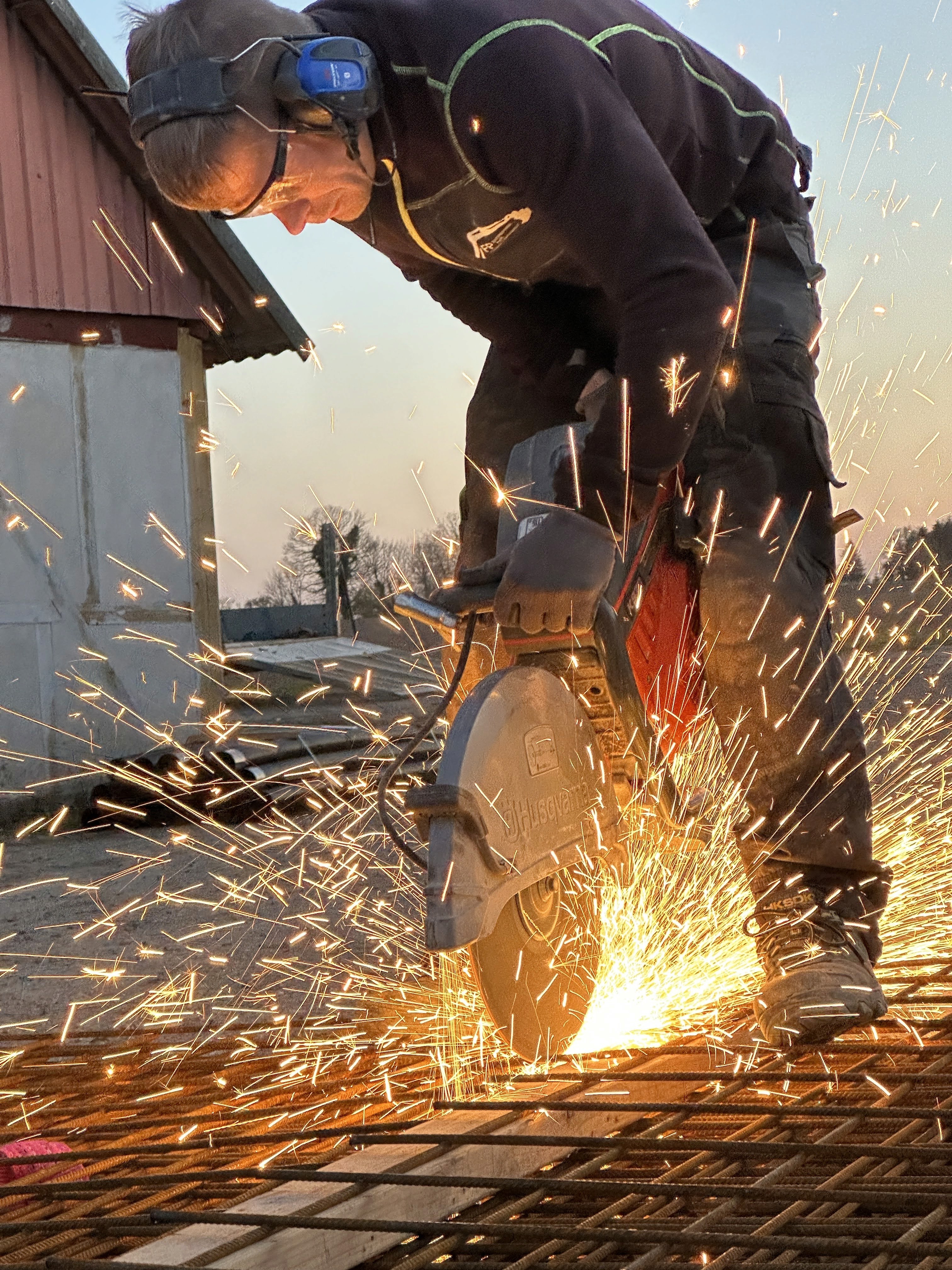 Skæring med KAP sav