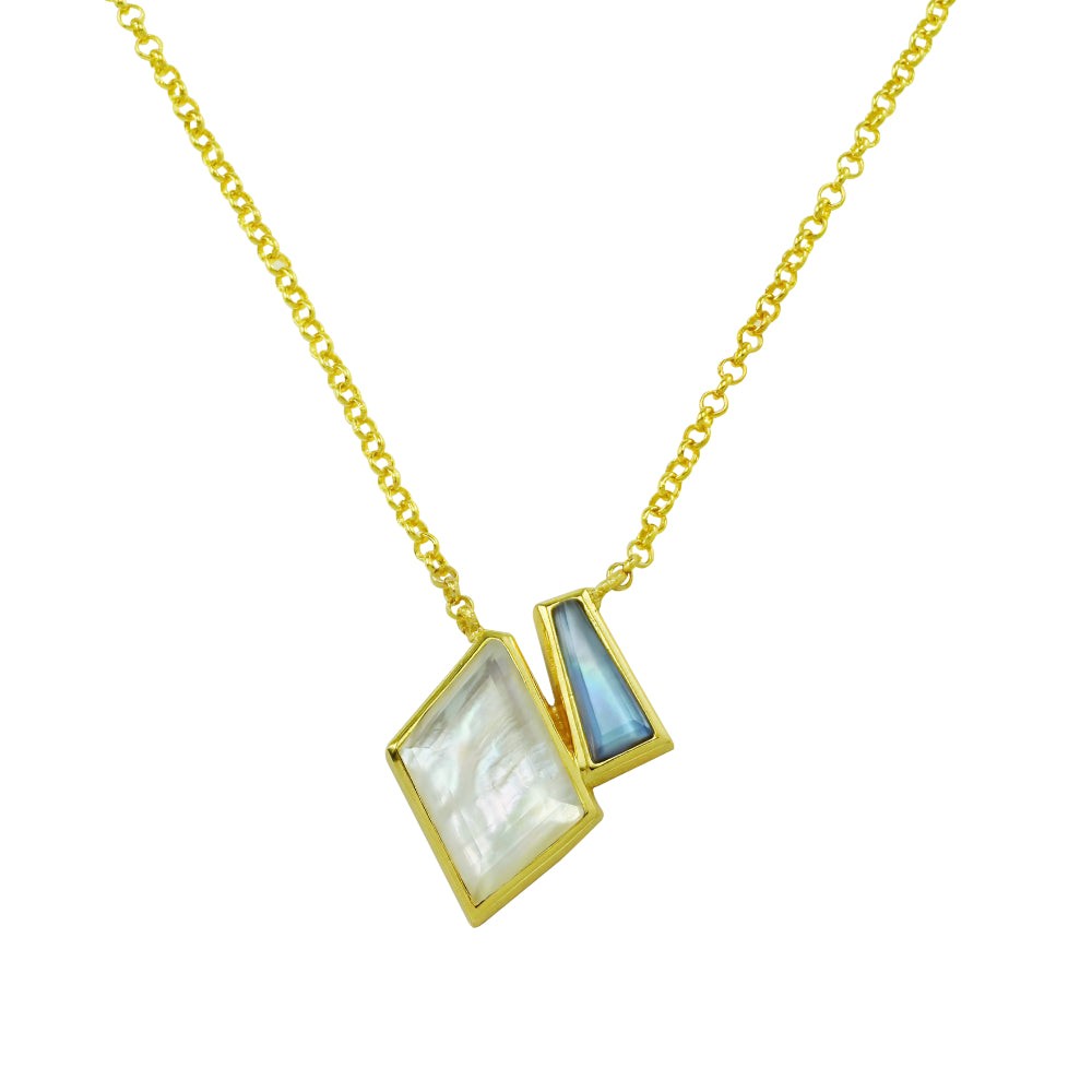 Mother of Pearl / Tanzanite