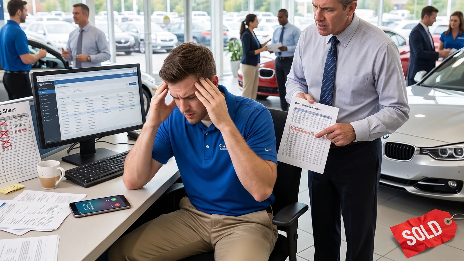 Missed Call by Sales Team Costs Your Dealership Money