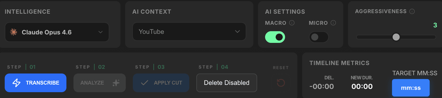 smart settings vibe motion