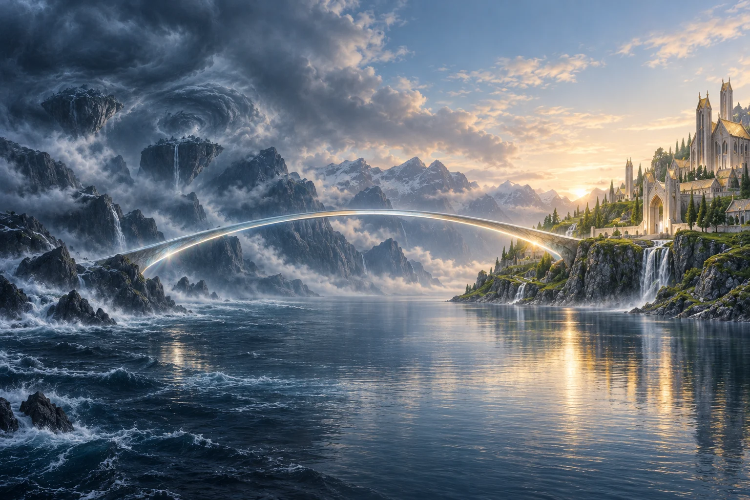 Bifrost: a continuous bridge from a turbulent, unstable dimension into the peaceful and ordered world of Asgard.