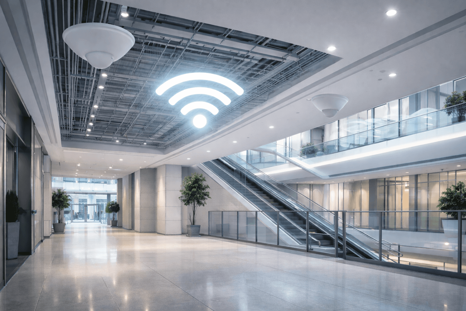 a tower with several cell phones on top of it