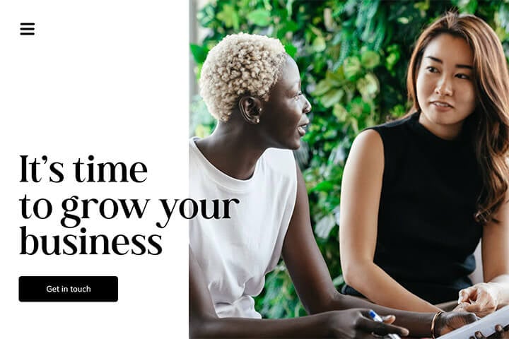 business growth website
