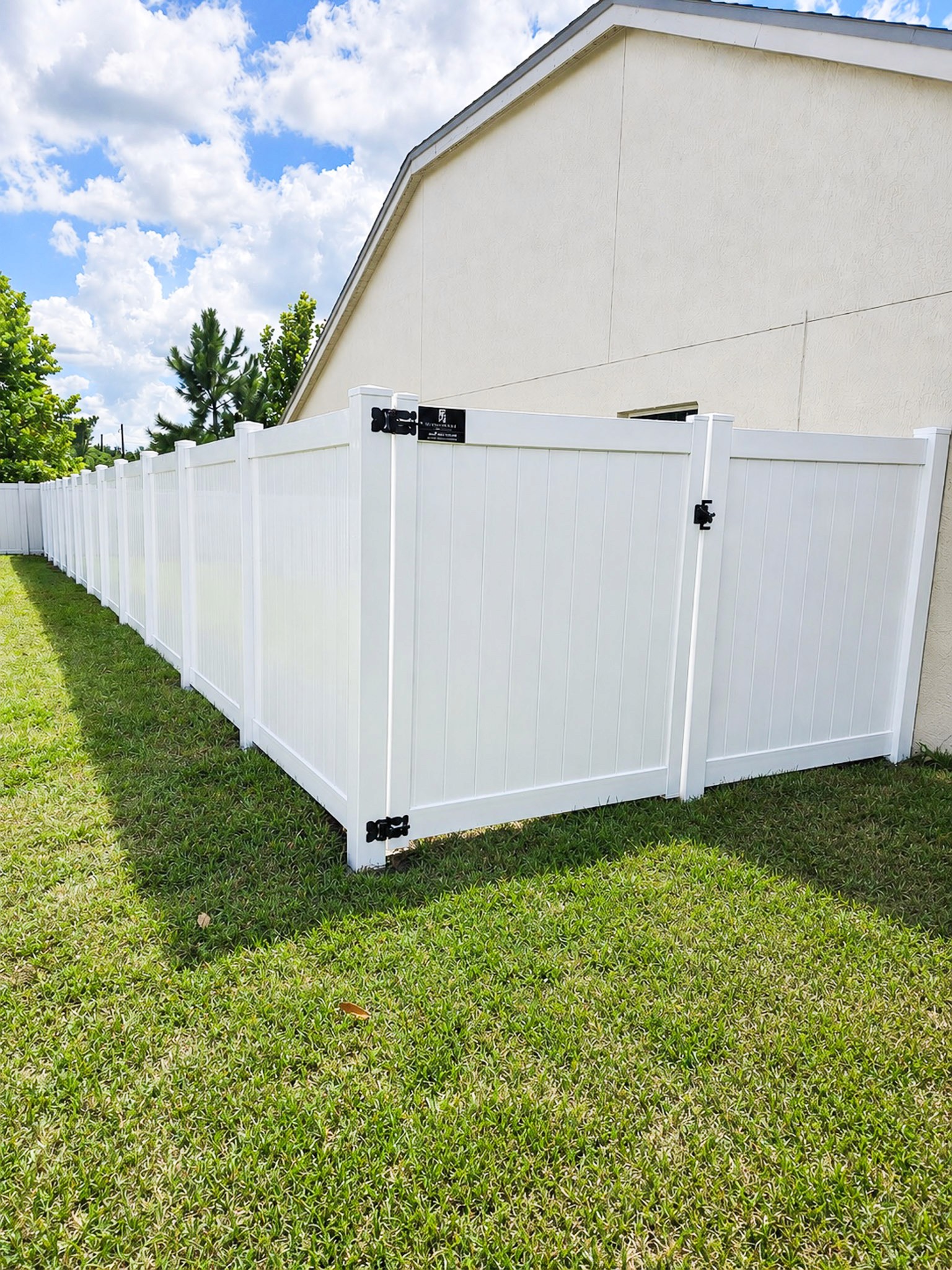 Vinyl Fence