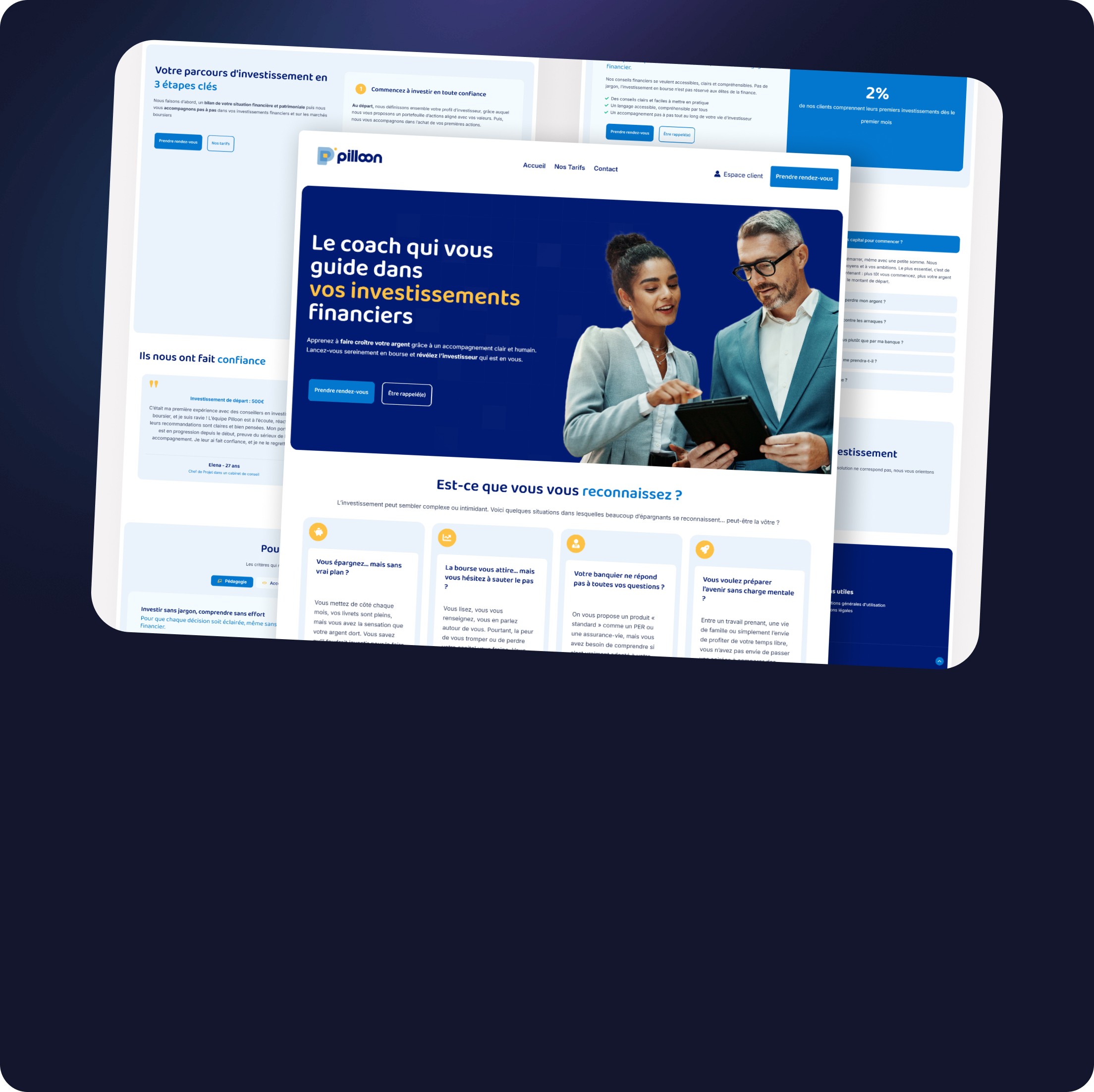 Idendité visuelle Pilloon