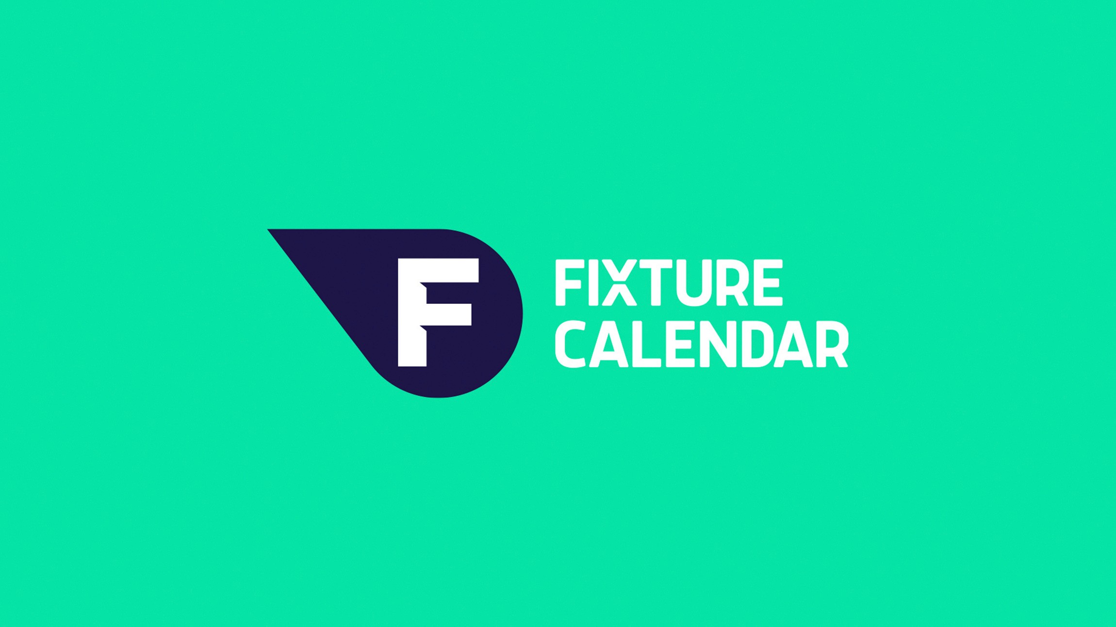 Fixture Calendar design by UK designer Dan Bailey