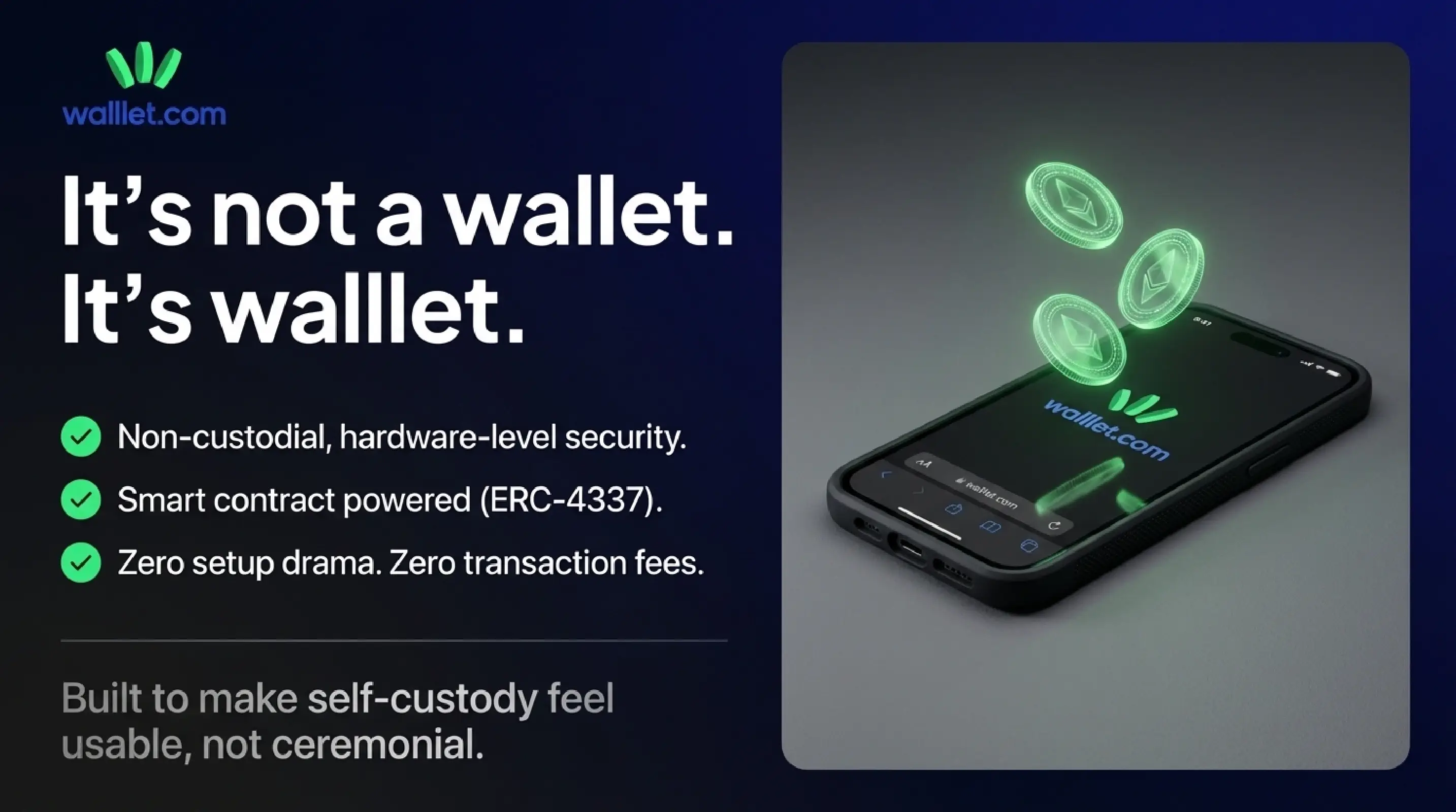 It’s not a wallet. It’s walllet.