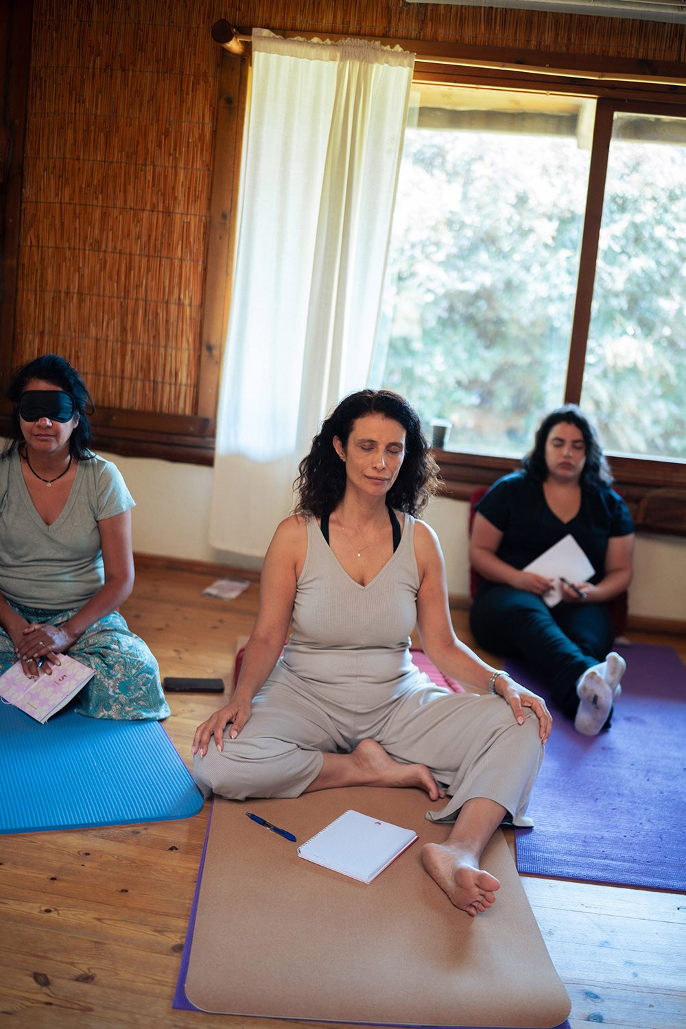 inside the pagoda retrit