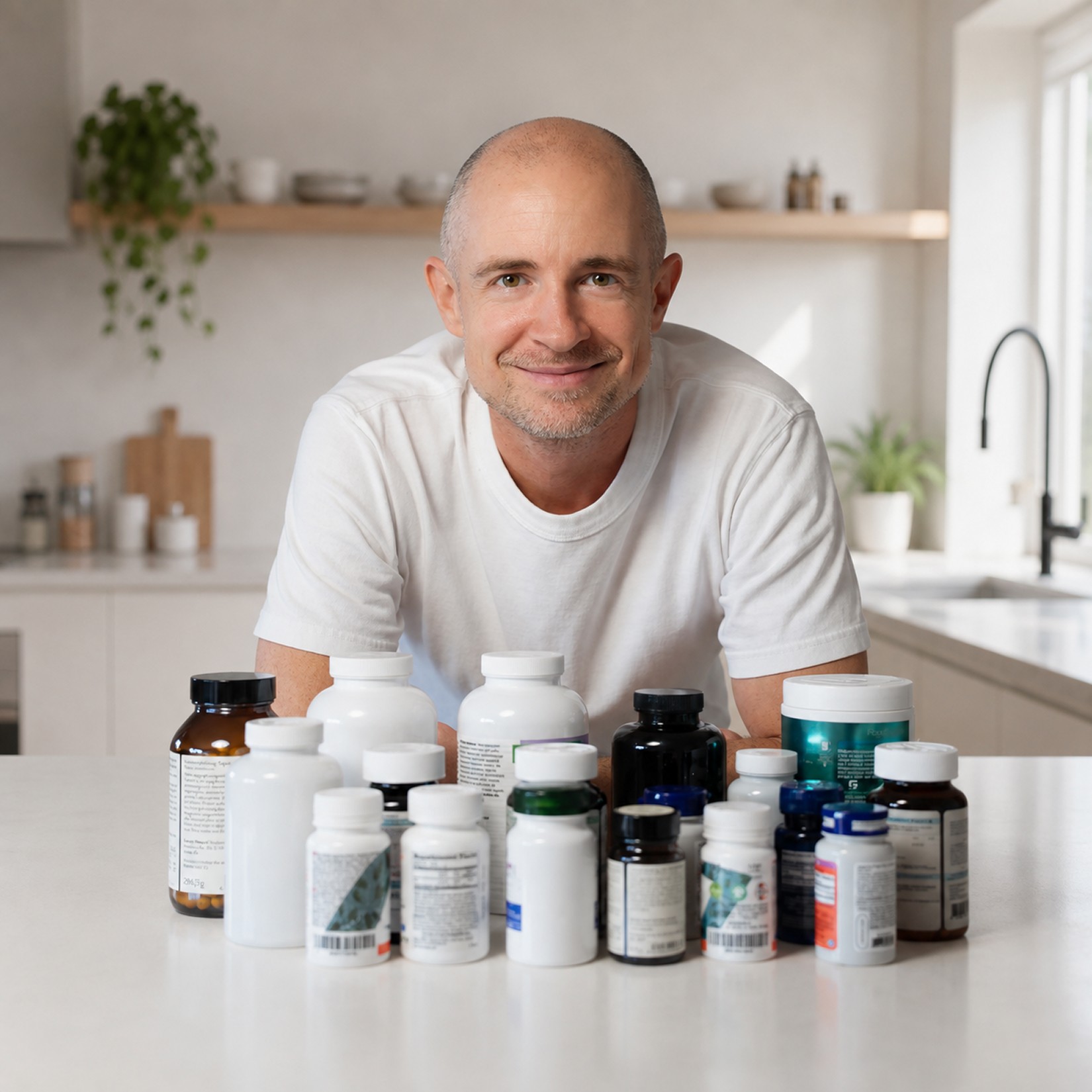 Alex Klama mit geprüften Supplements