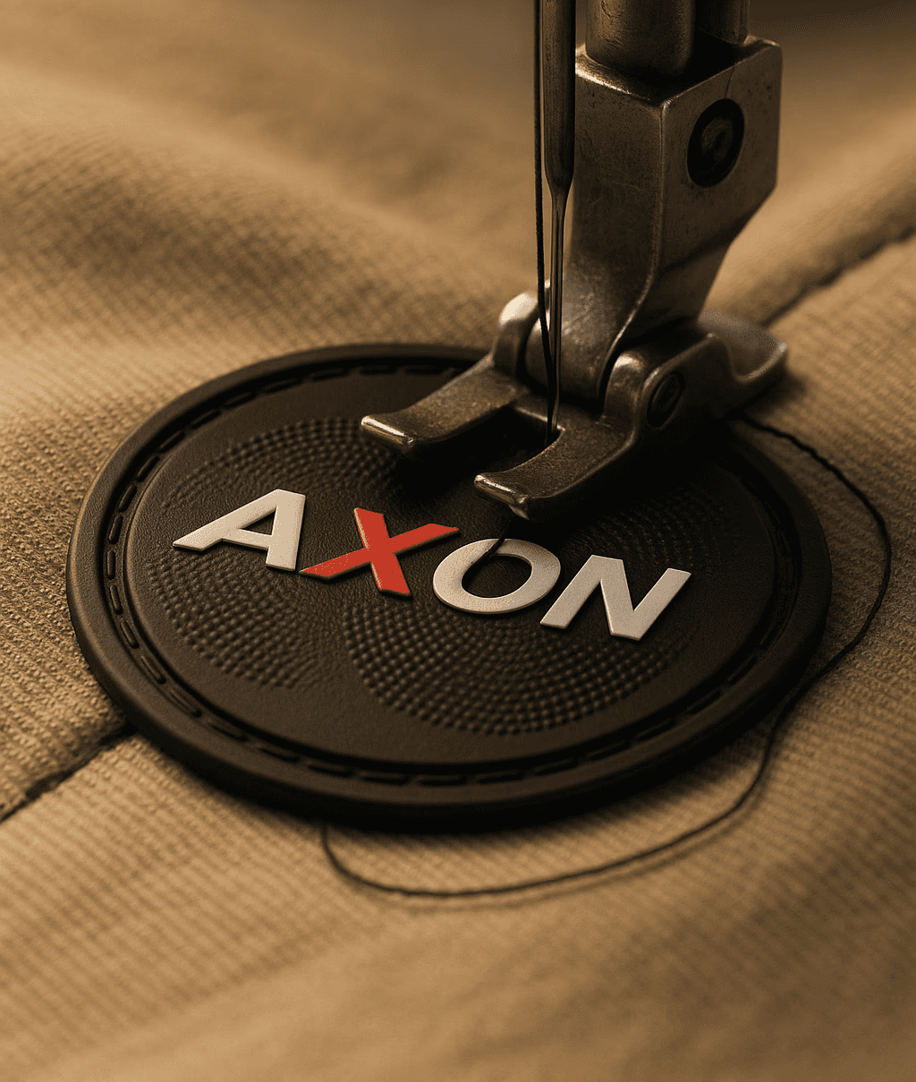 Athlete winning a race