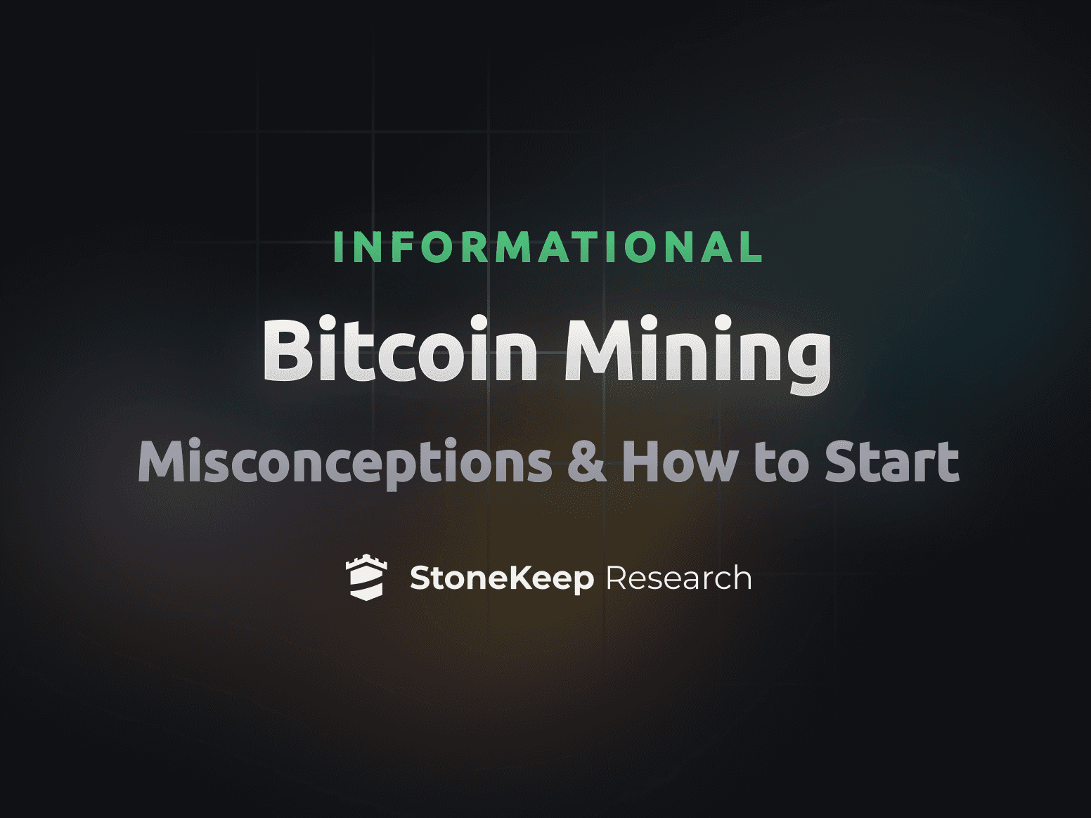 Bitcoin Mining: Misconceptions & How to Start