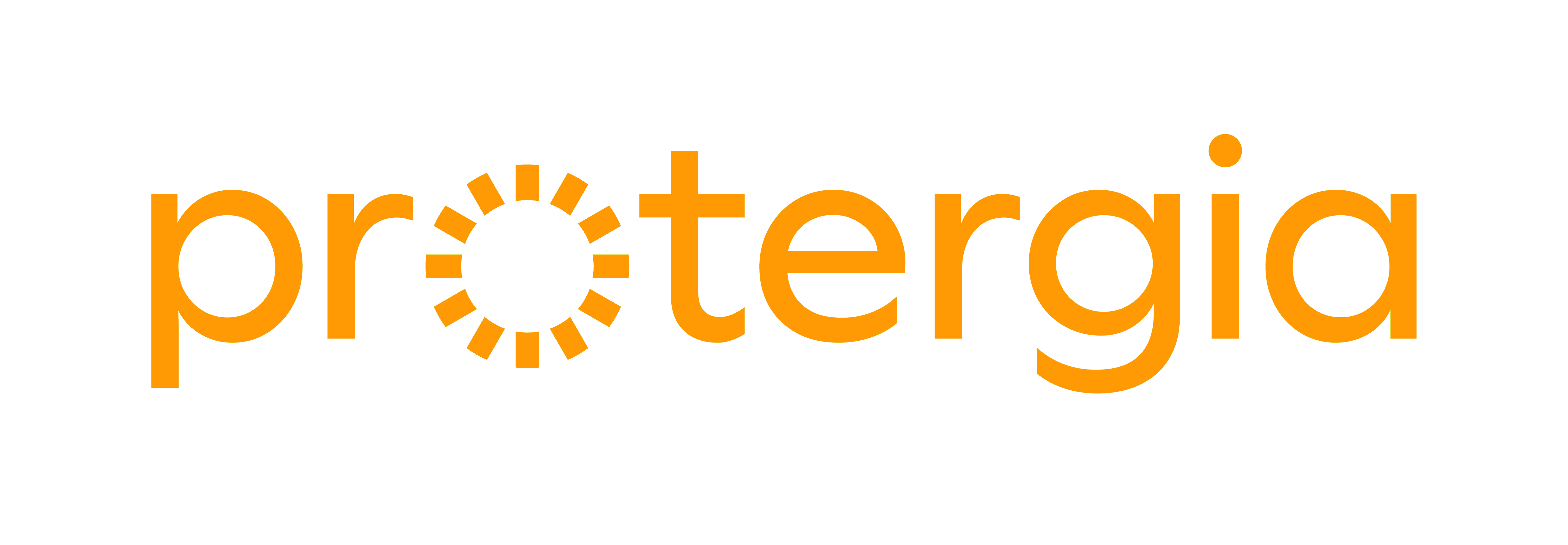 Protergia logo, Greek energy provider and renewable energy company
