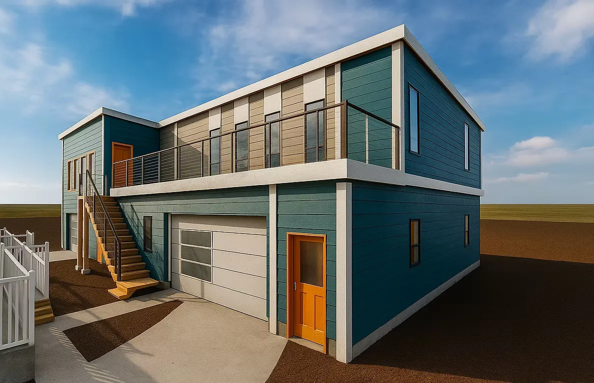 ADU Above Existing Garage By Flow Design Architects — Everett, MA