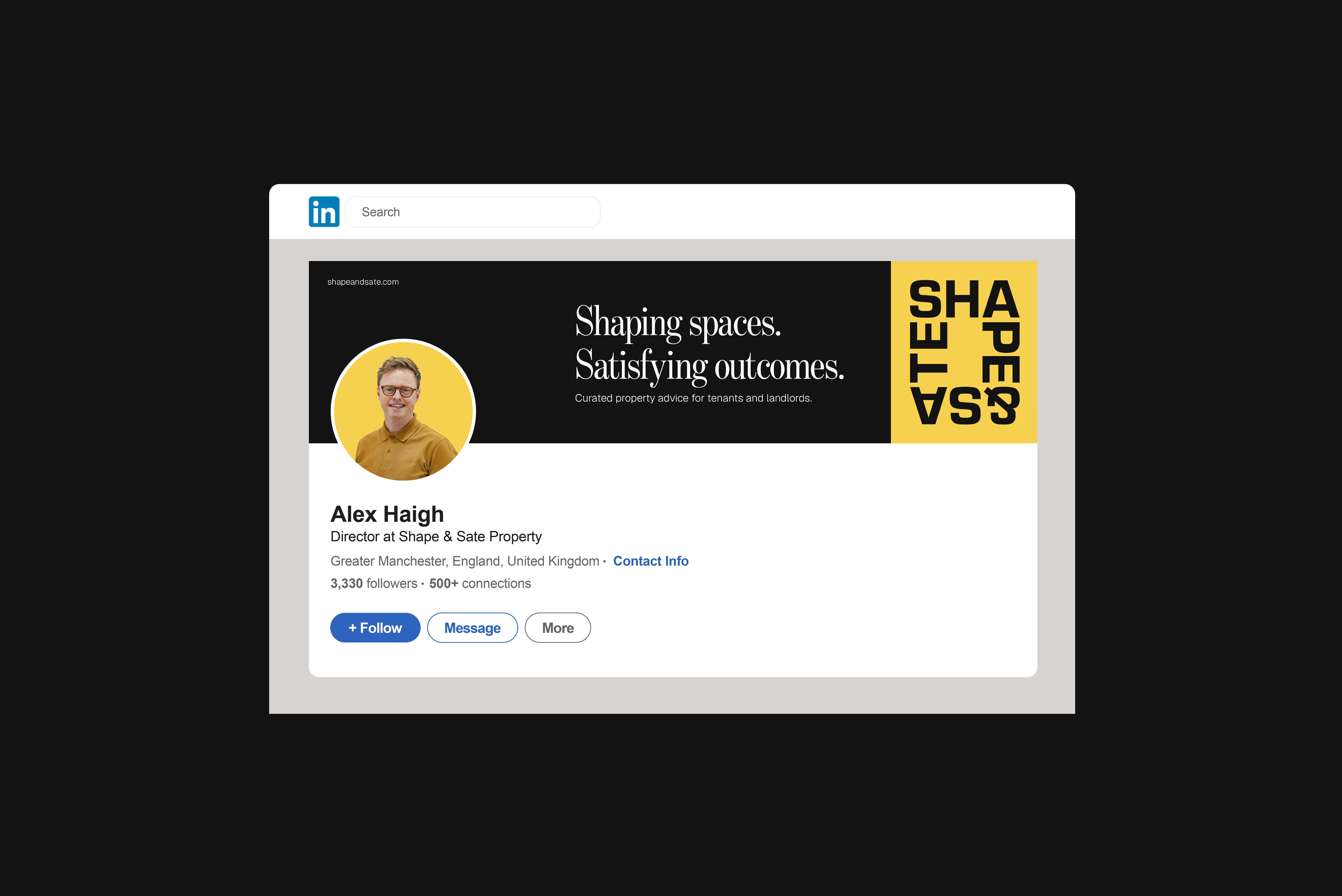 Streetside billboard with flyposters of the Batch.Works brand and illustrations