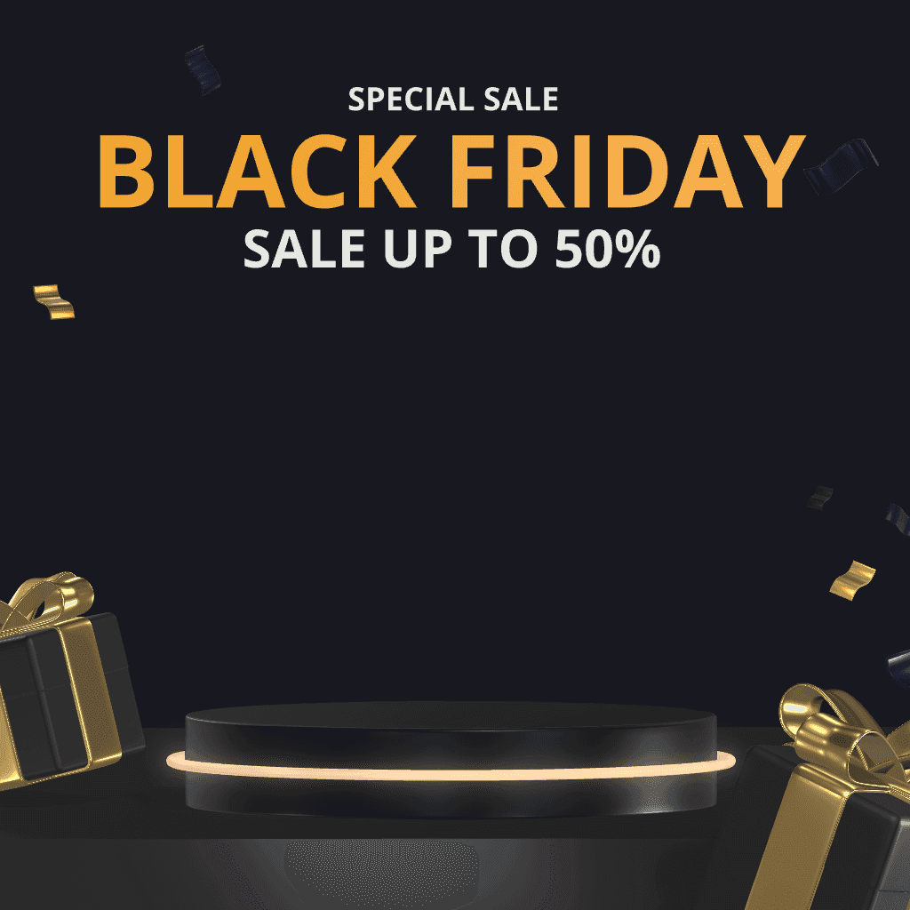 Black Friday Podium 1 Template