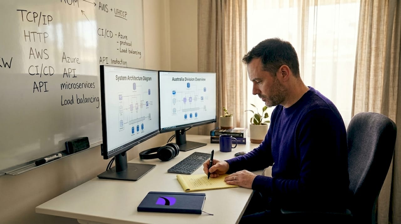 Architect reviewing agentic commerce protocols