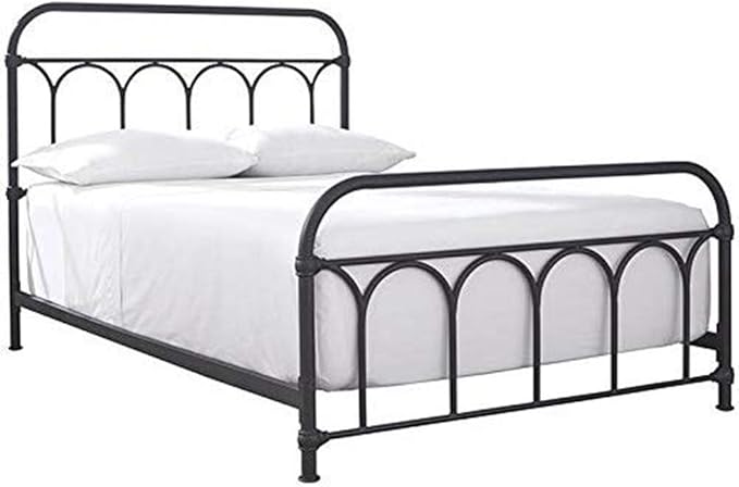 Experience superior quality with the nashburg queen metal bed, crafted for durability and style.