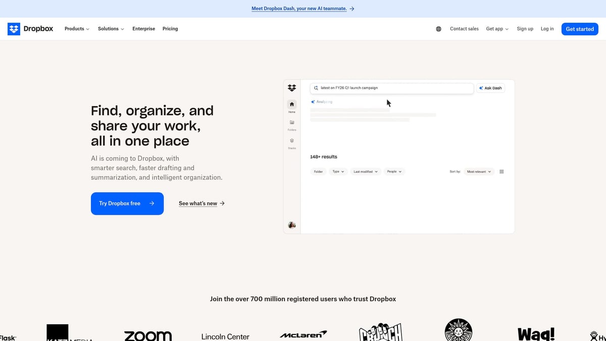 8 Great User Experience Websites to Inspire You in 2026 - Dropbox