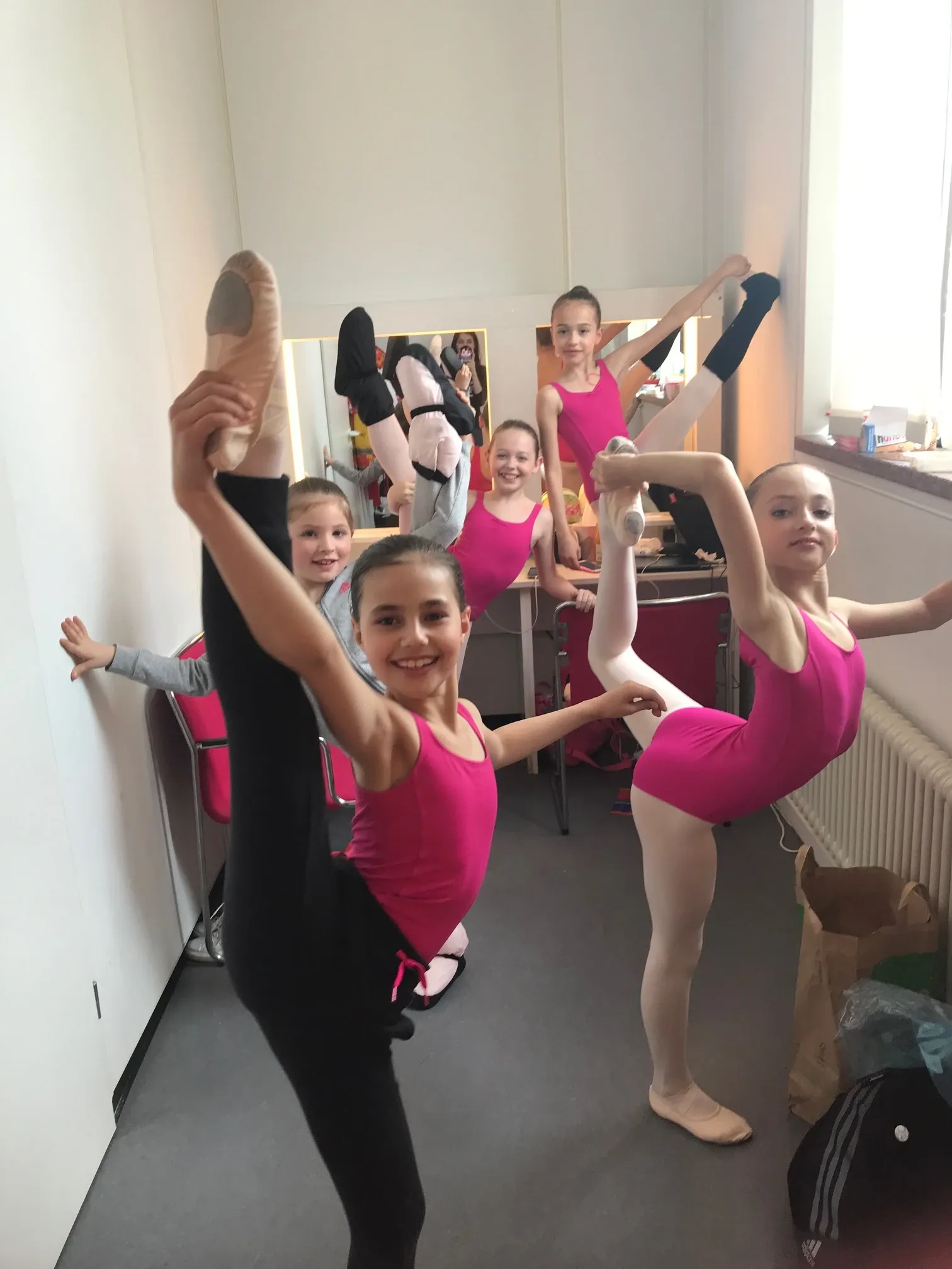 teen ballet group class
